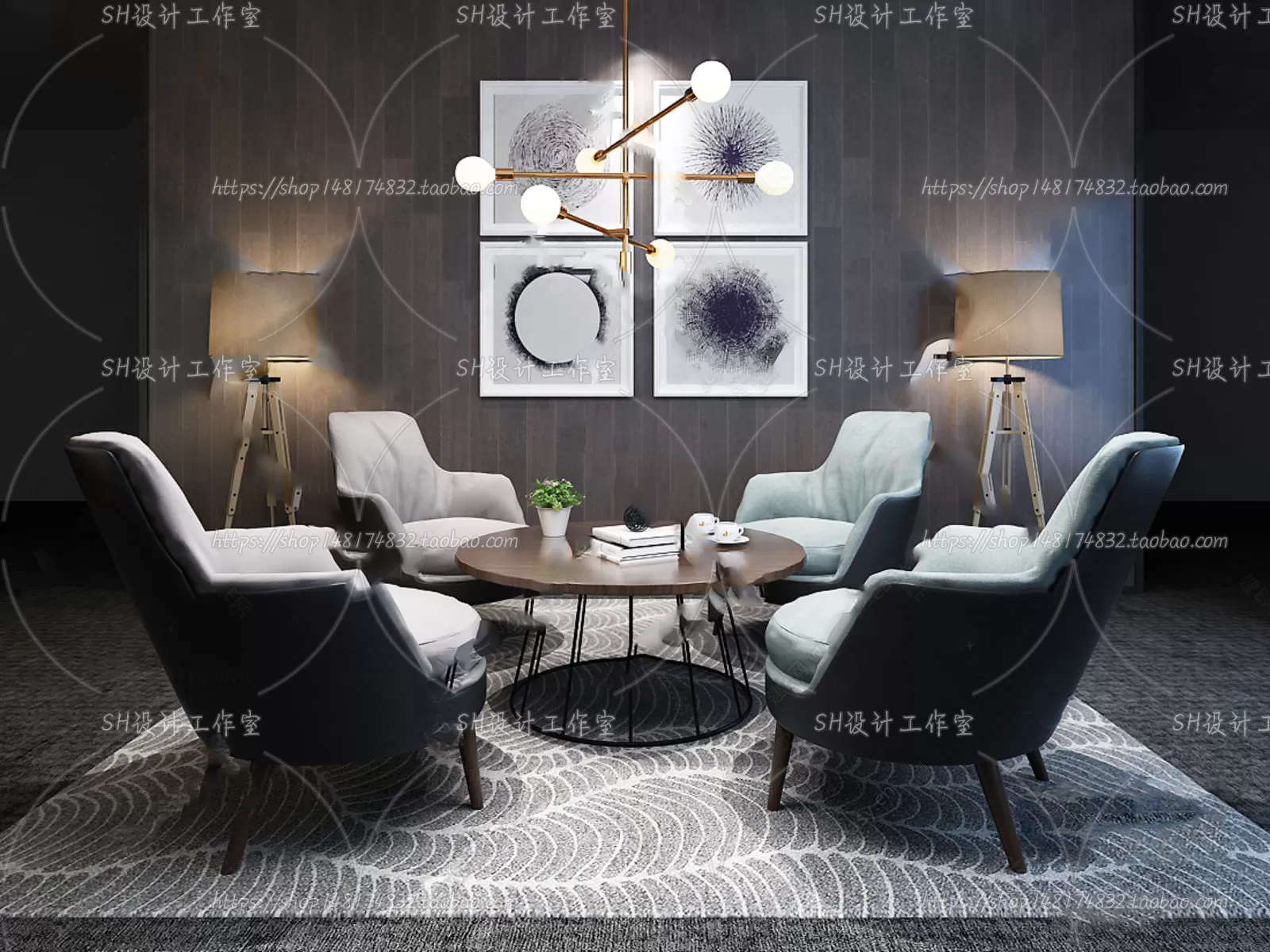 Single Sofa – 3D Models – 0529