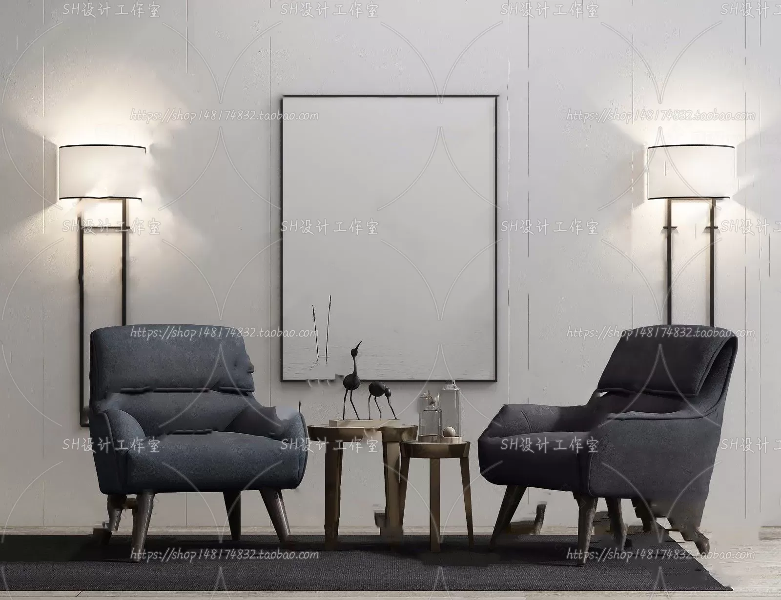 Single Sofa – 3D Models – 0535