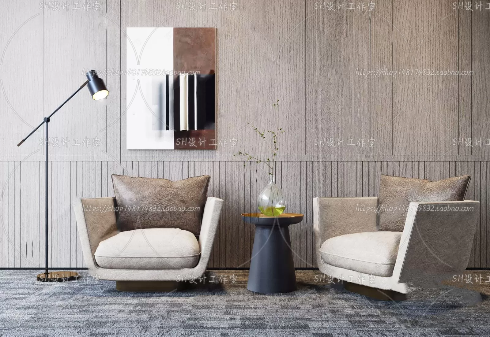 Single Sofa – 3D Models – 0541