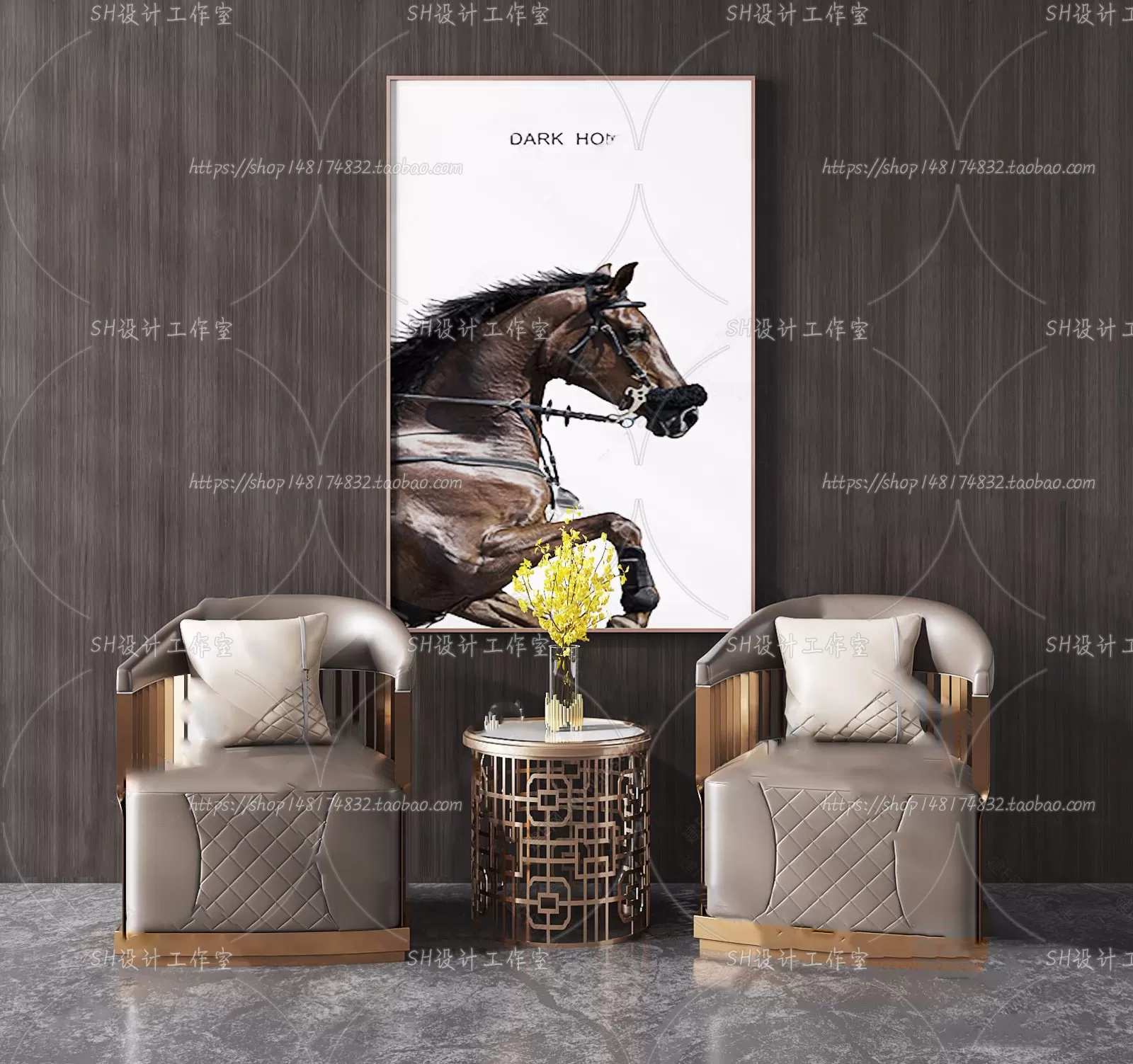 Single Sofa – 3D Models – 0545