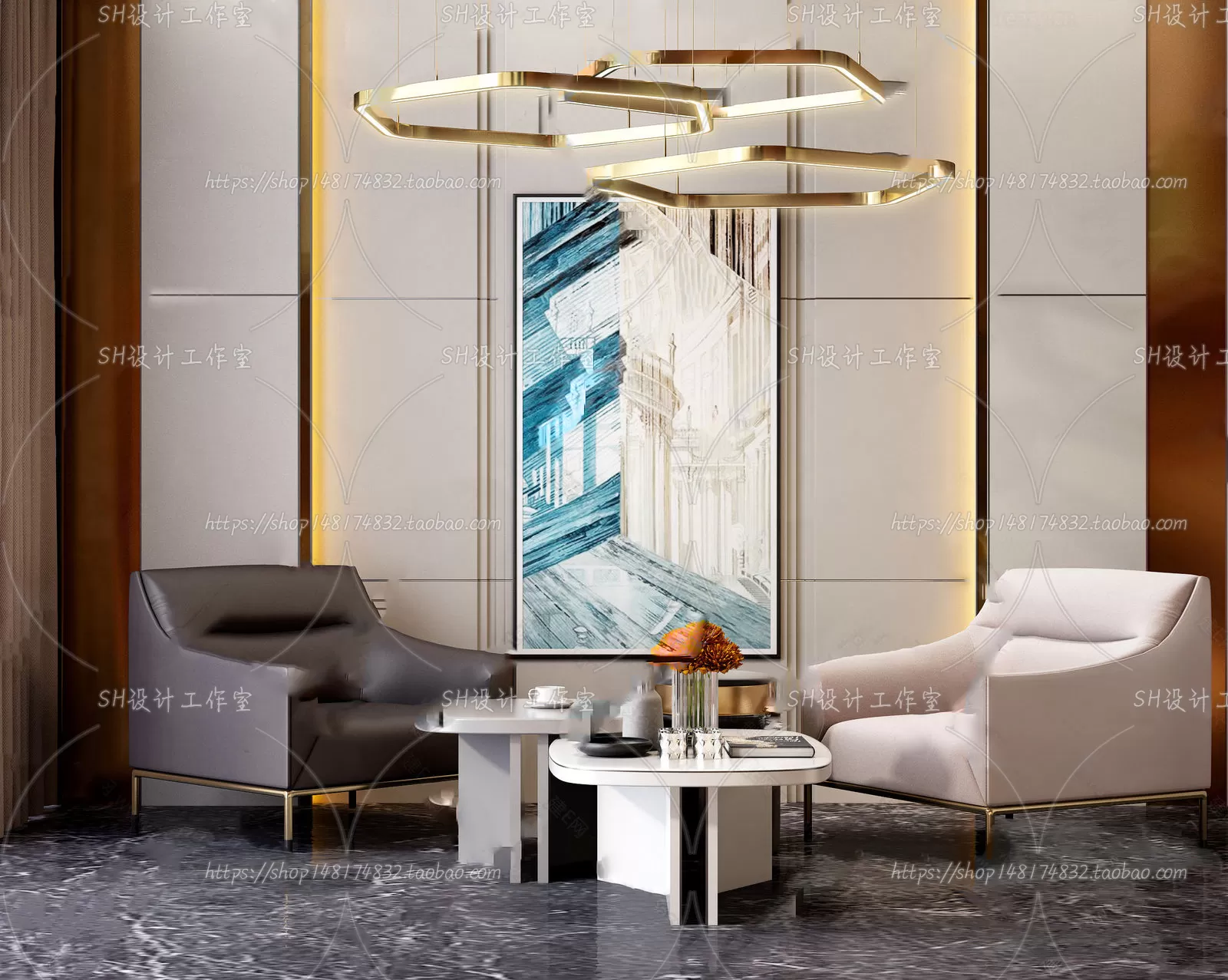 Single Sofa – 3D Models – 0548