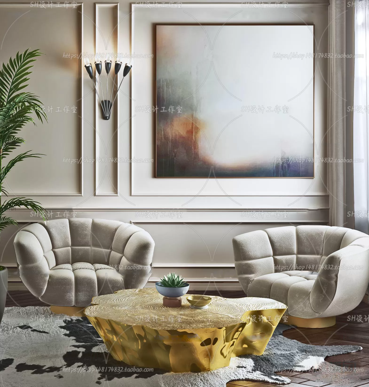 Single Sofa – 3D Models – 0552