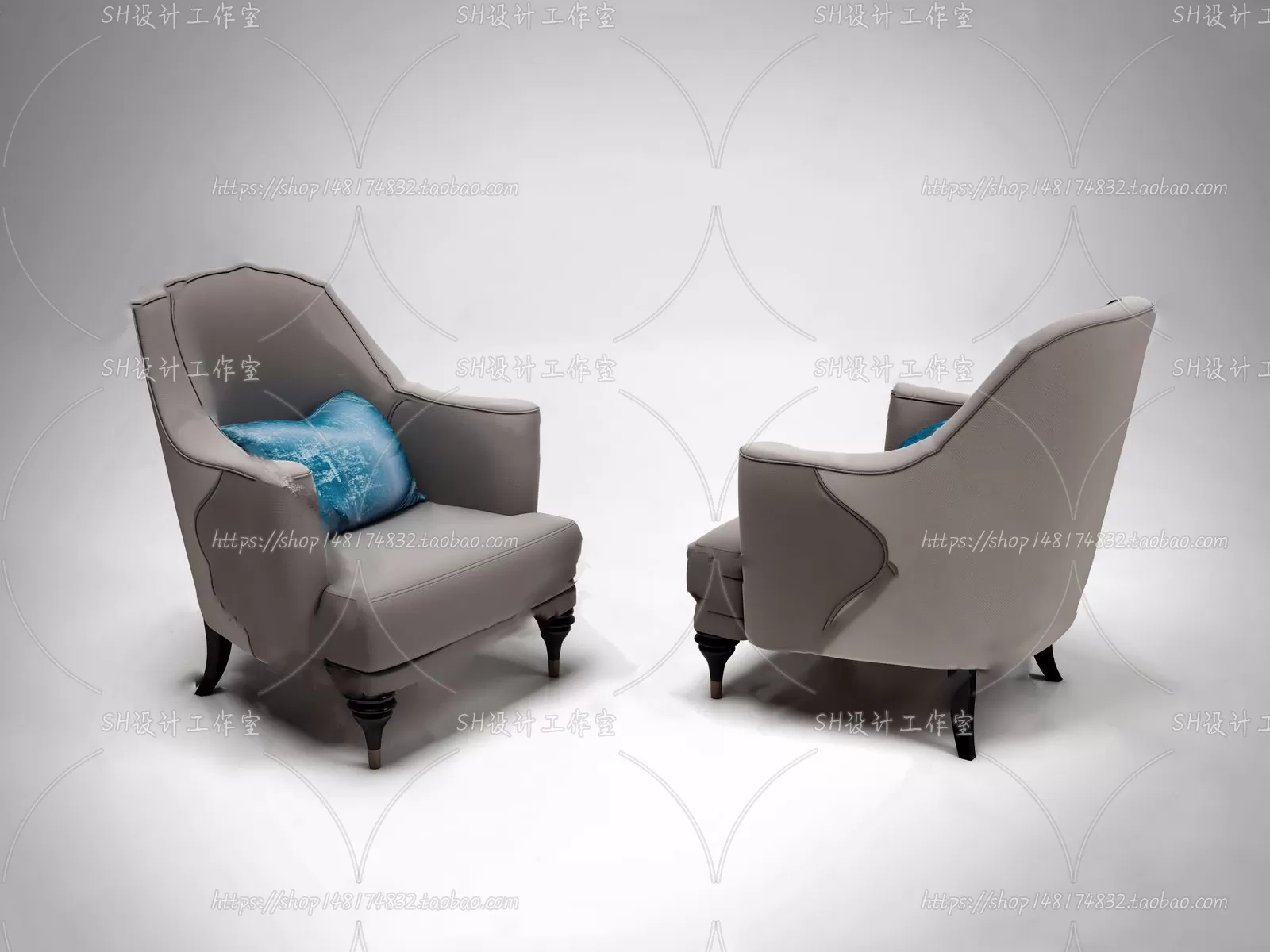 Single Sofa – 3D Models – 0592