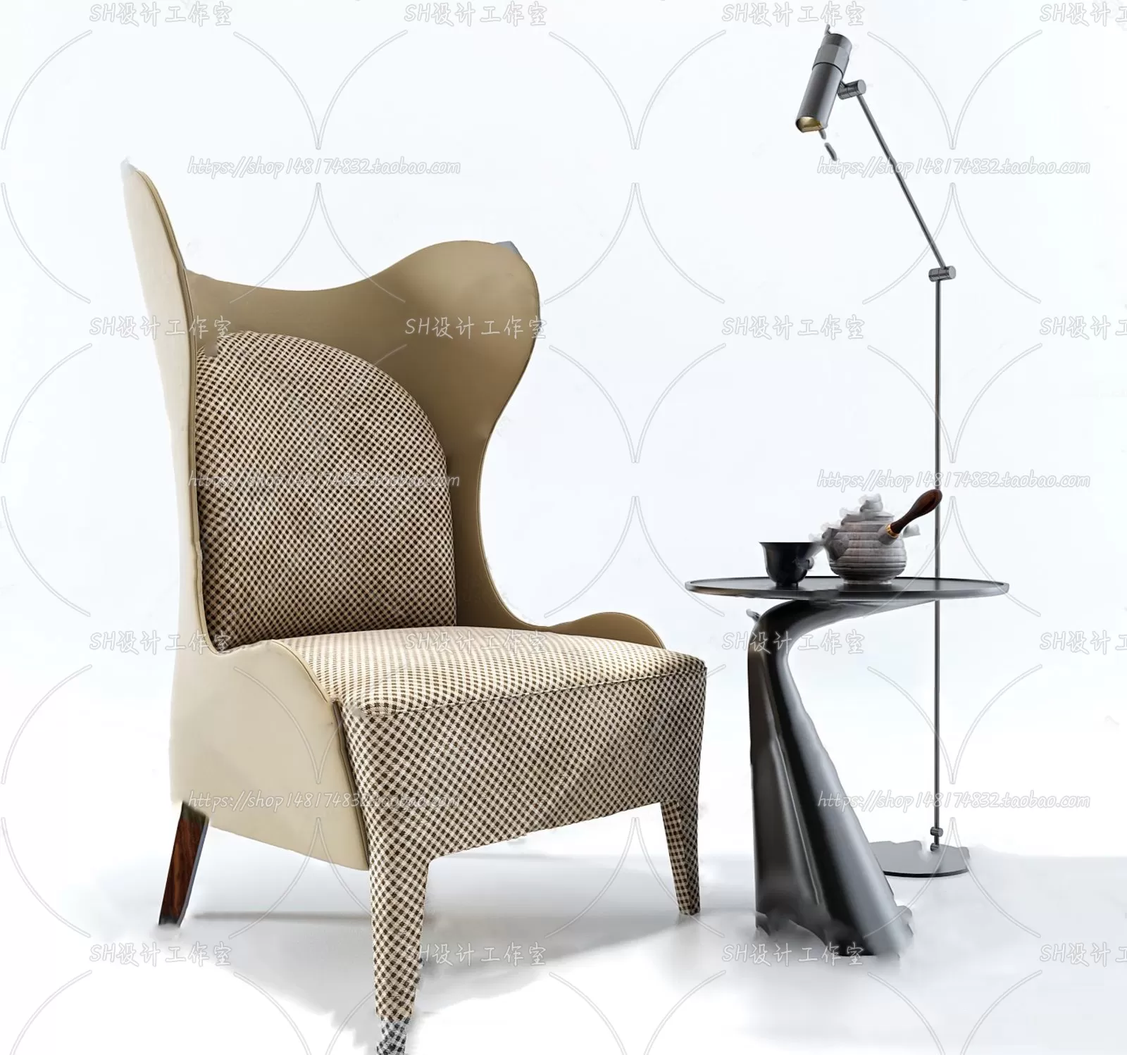 Single Sofa – 3D Models – 0606