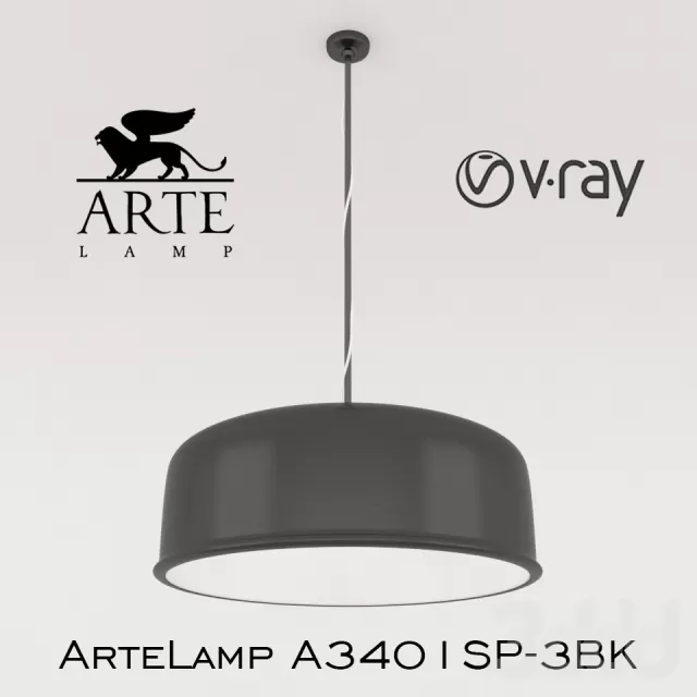 ArteLamp A3401SP-3BK – 206423