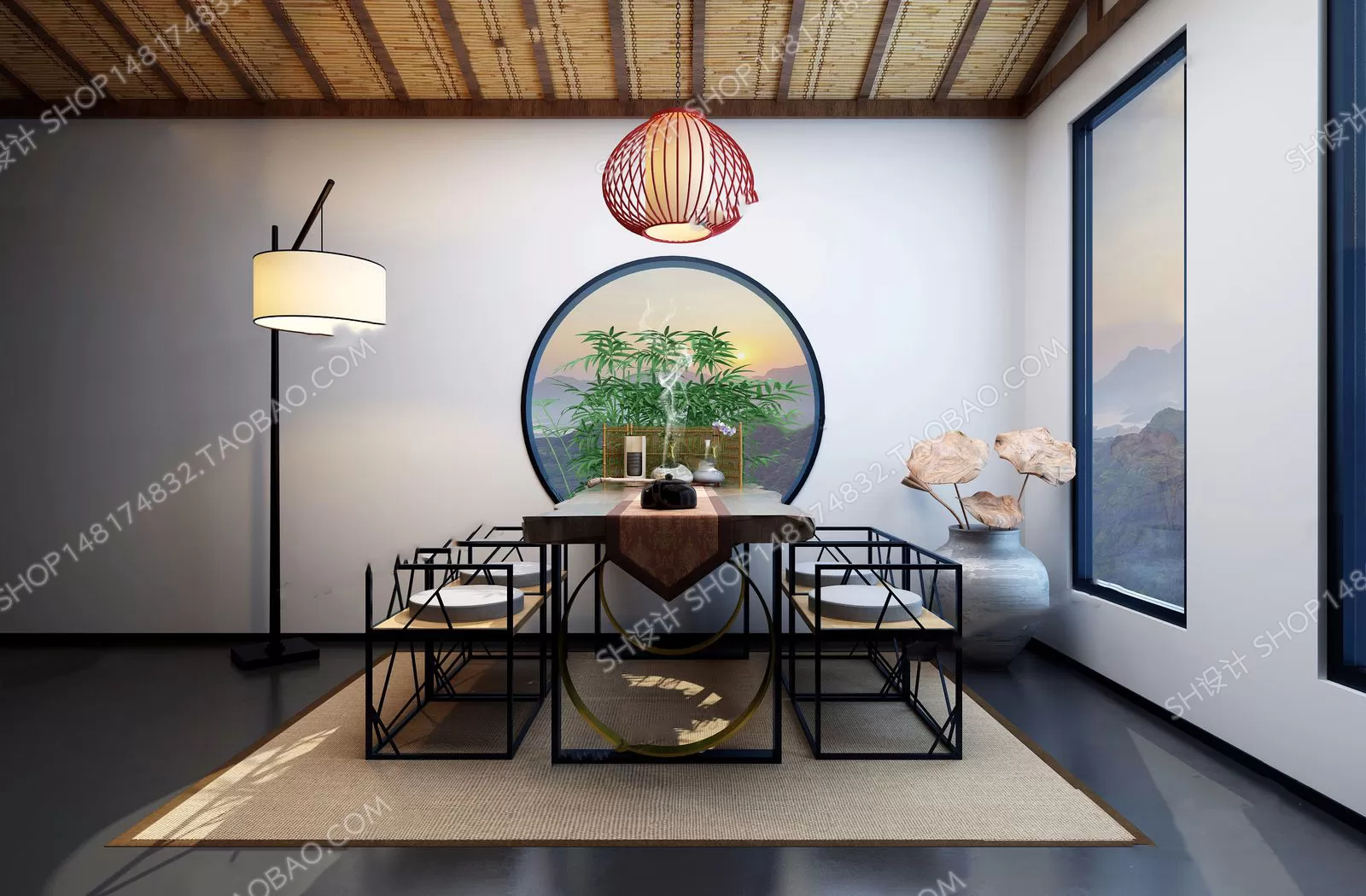 Tea Coffee Table – 3D Models – 1100