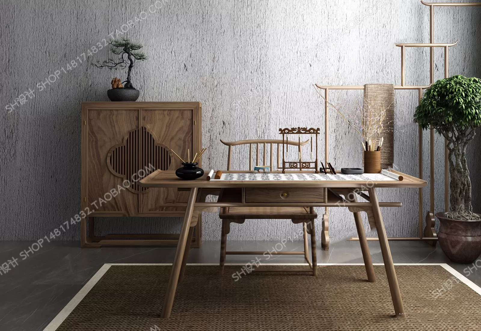 Tea Coffee Table – 3D Models – 1103