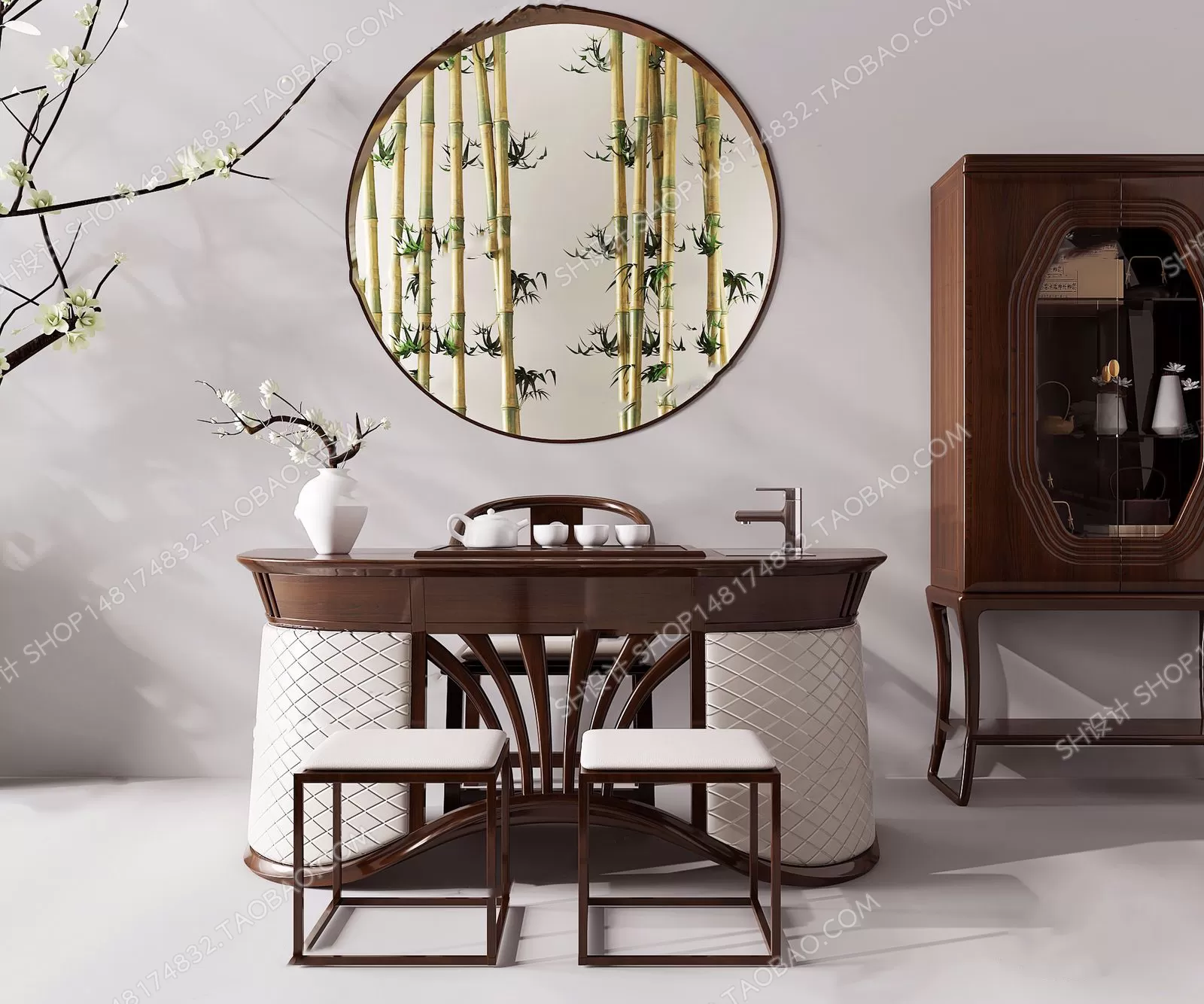 Tea Coffee Table – 3D Models – 1104