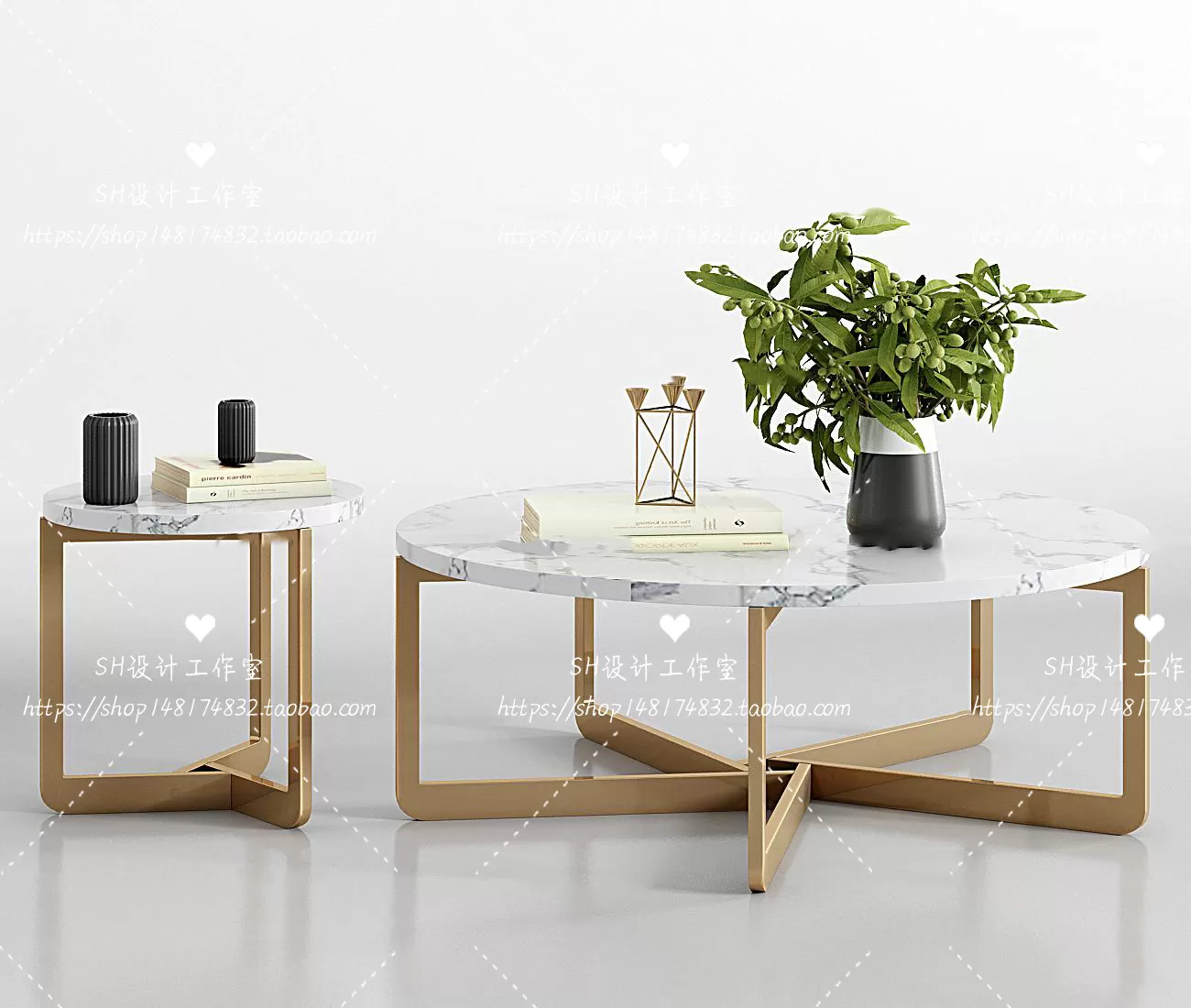 Tea Coffee Table – 3D Models – 1256