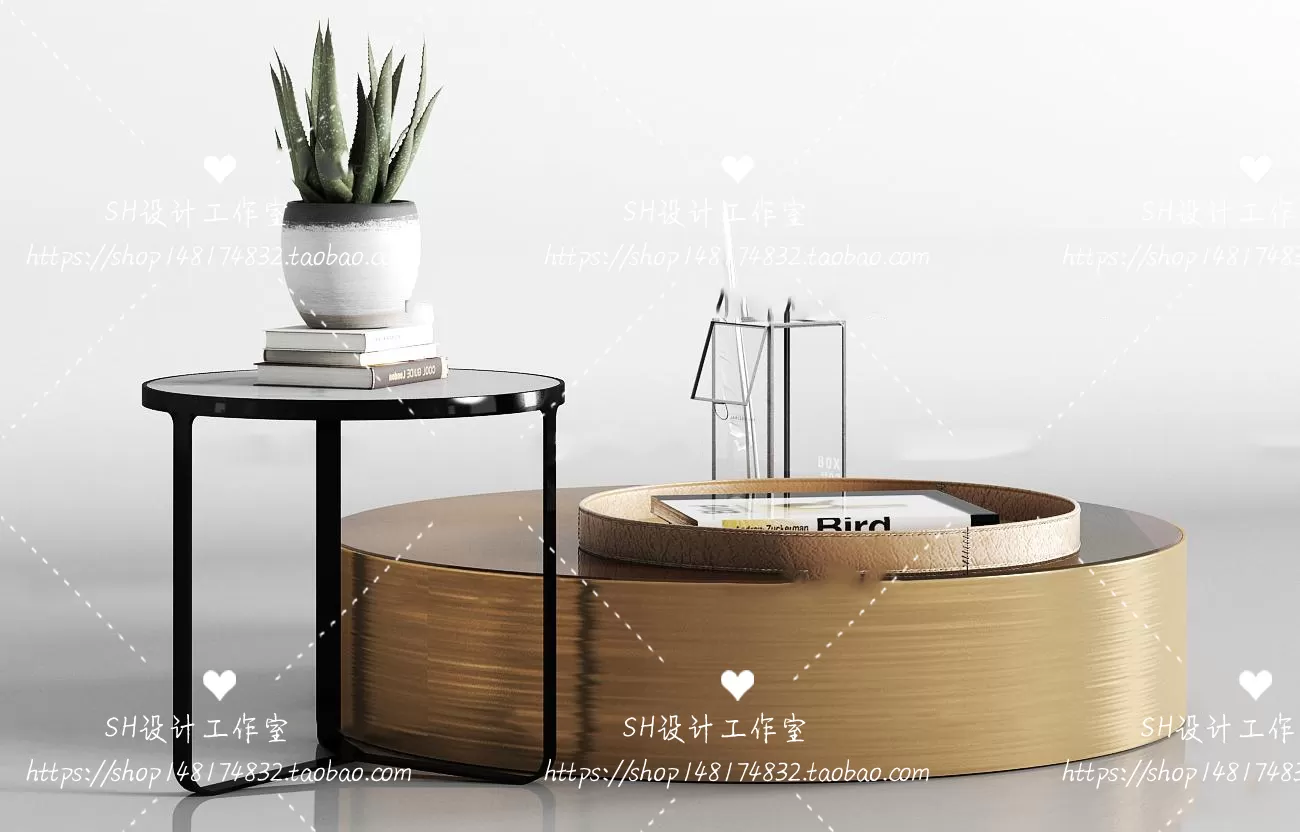 Tea Coffee Table – 3D Models – 1263