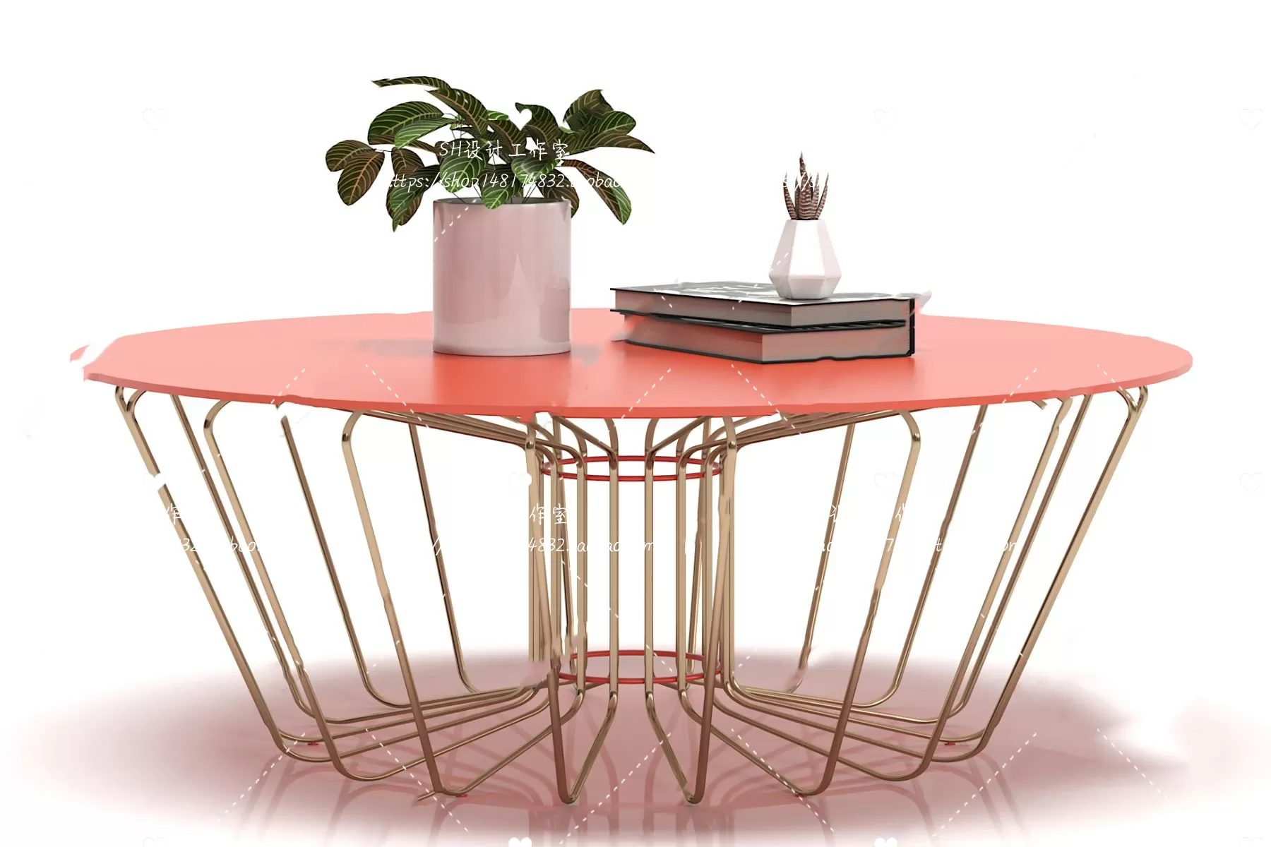 Tea Coffee Table – 3D Models – 1276