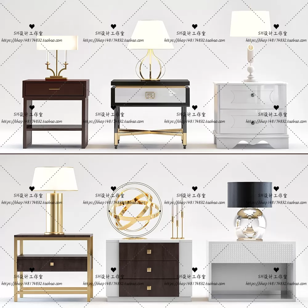 Side Table – 3D Models – 1289