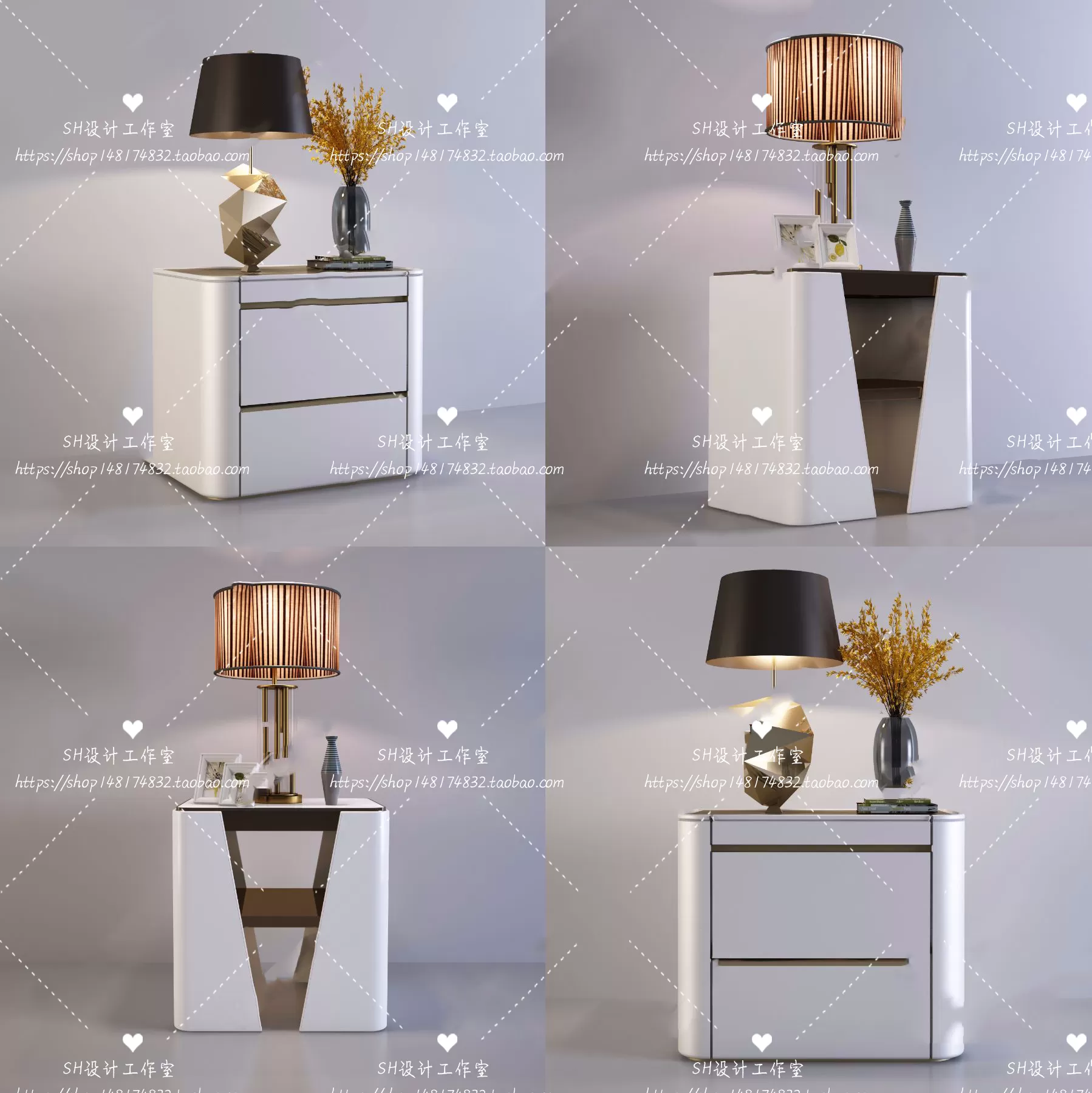Side Table – 3D Models – 1290