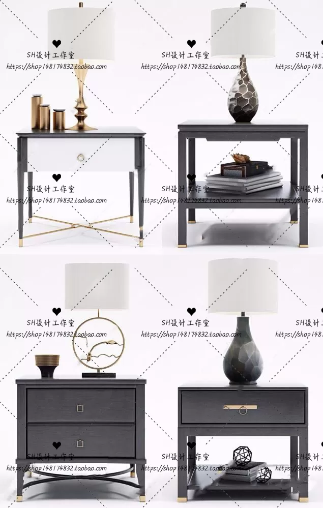 Side Table – 3D Models – 1291