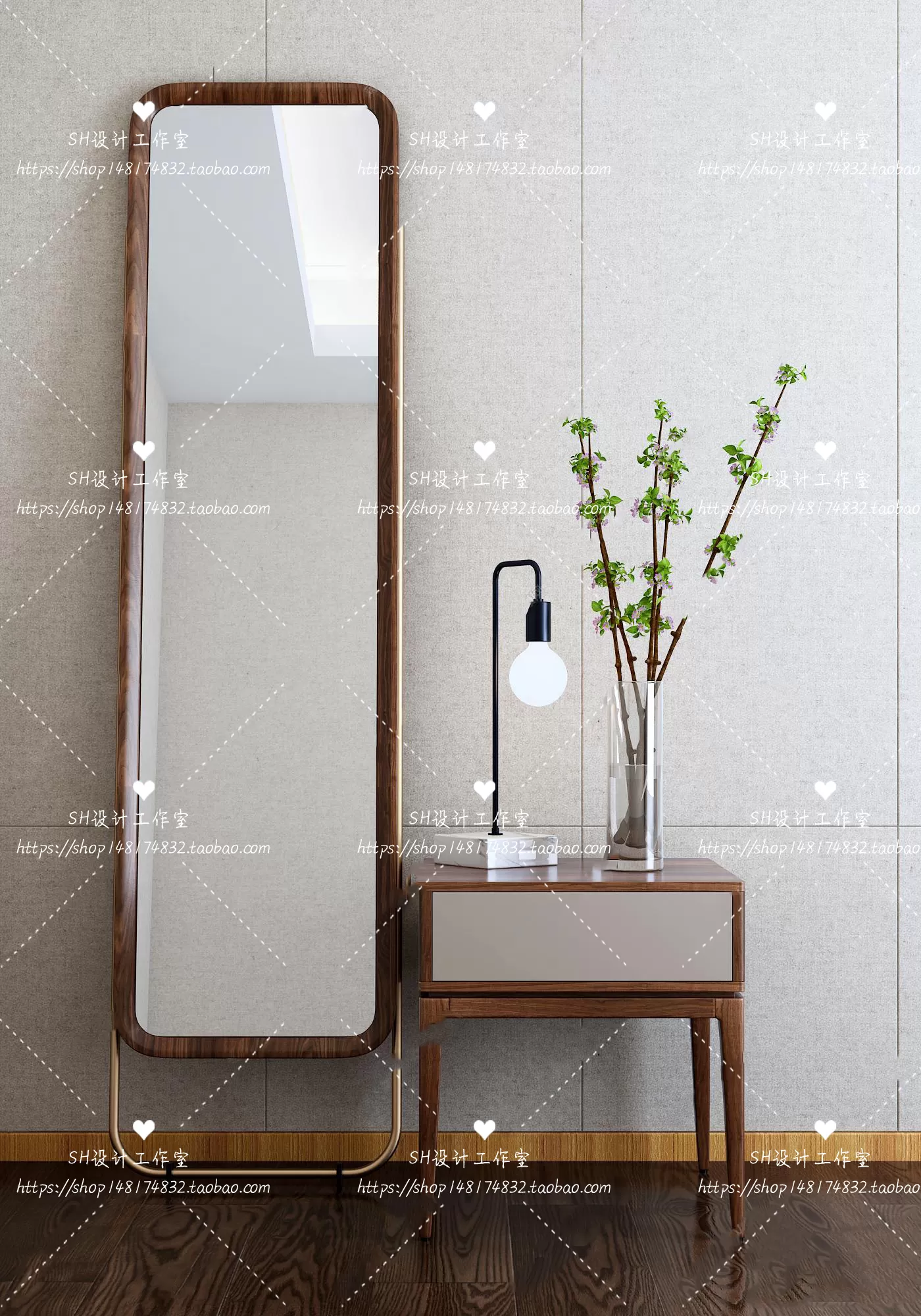 Side Table – 3D Models – 1299