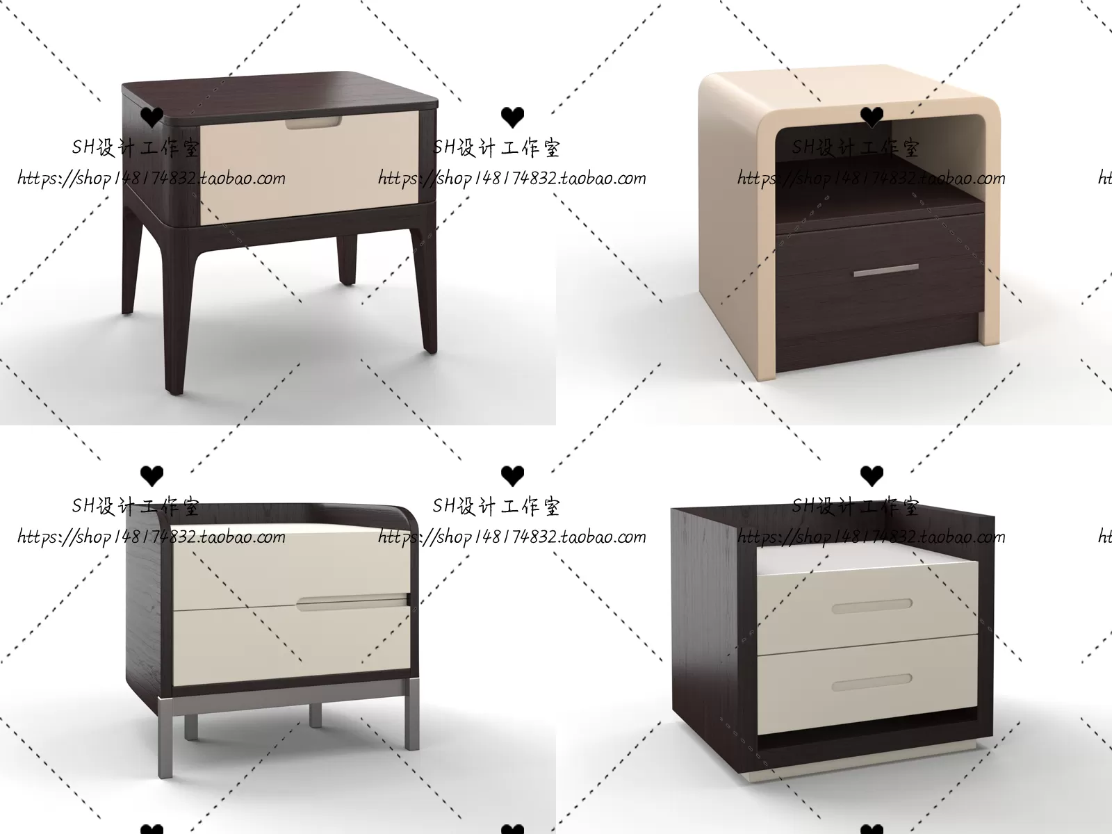 Side Table – 3D Models – 1300