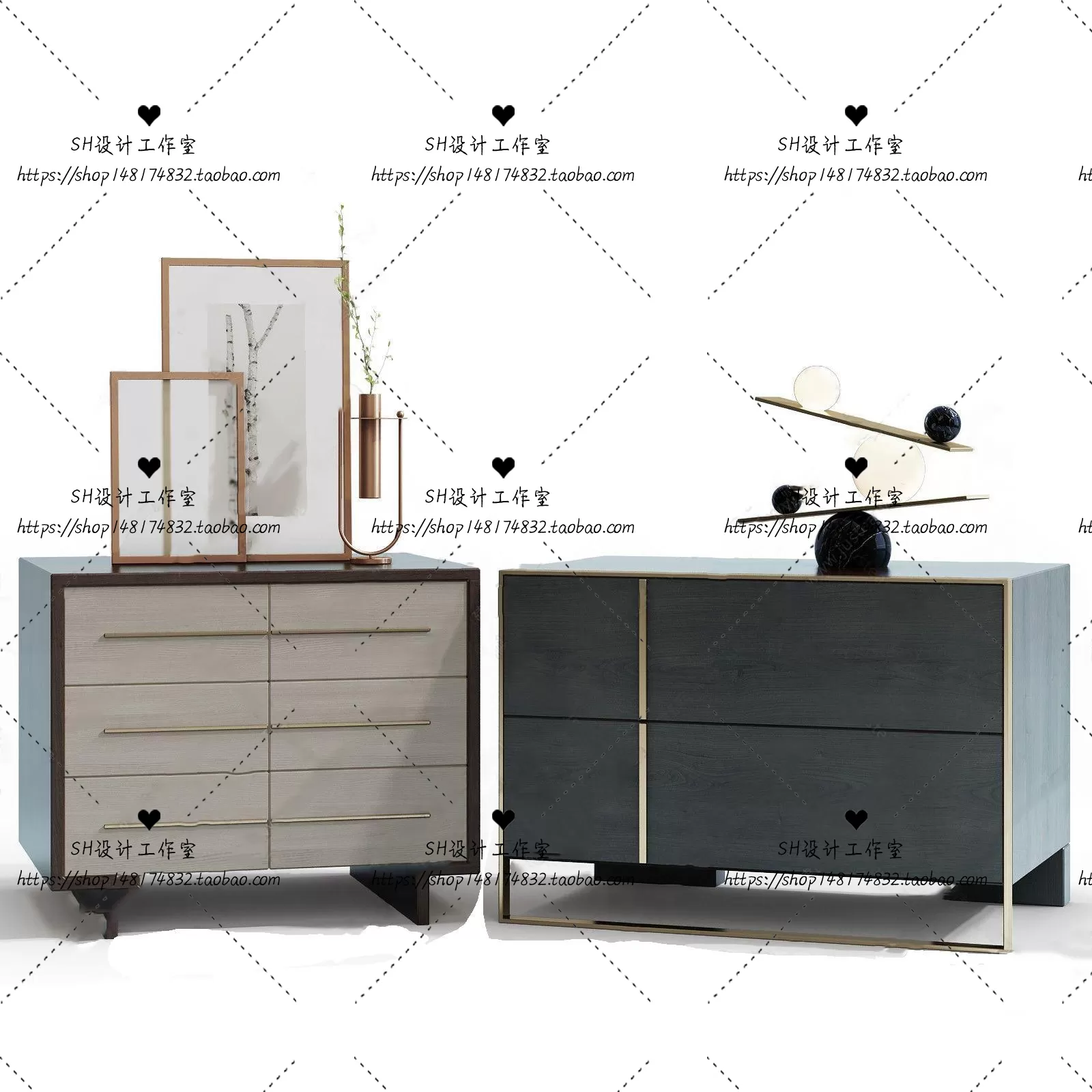 Side Table – 3D Models – 1304