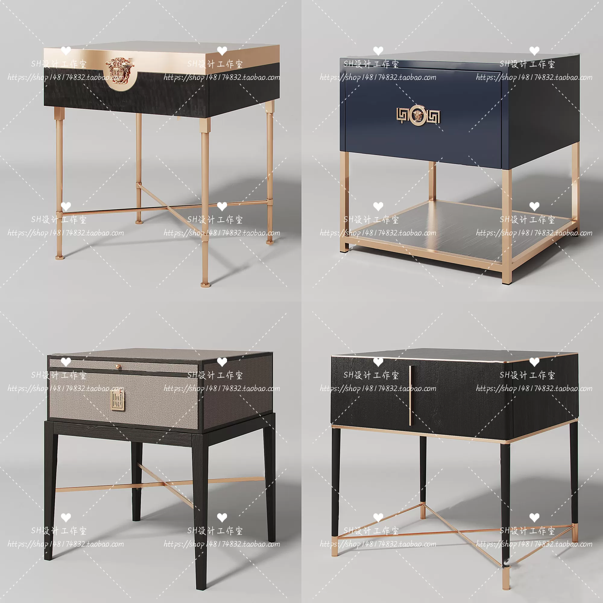 Side Table – 3D Models – 1307