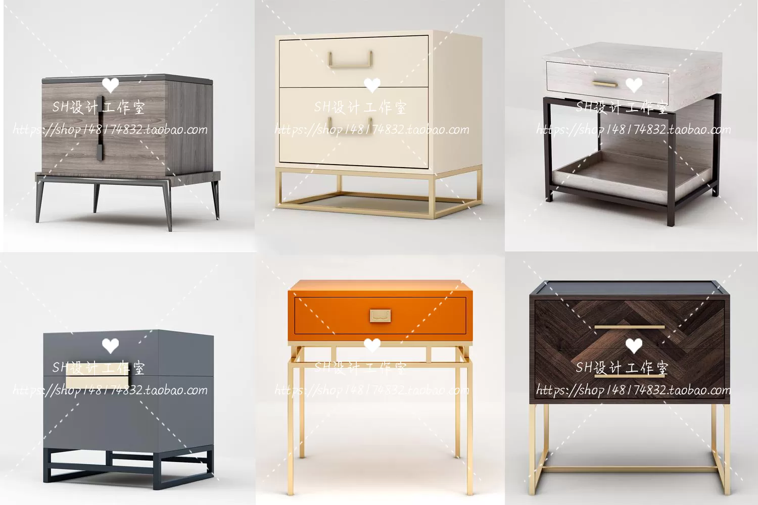 Side Table – 3D Models – 1311