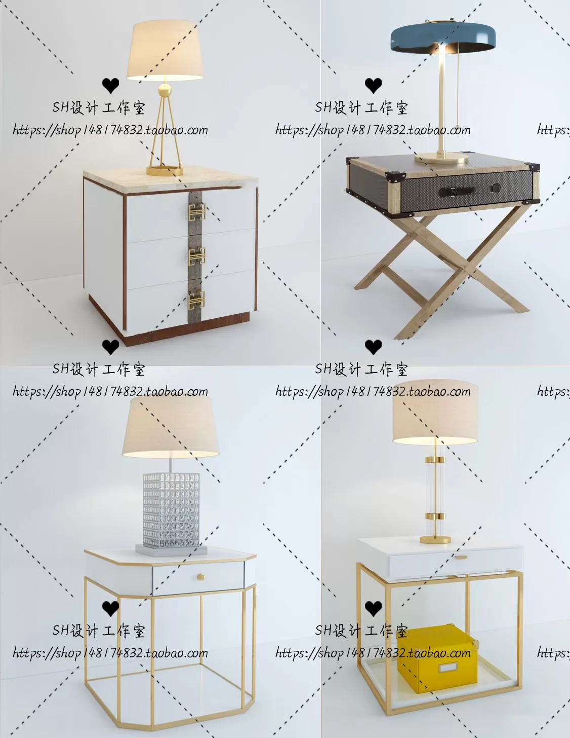 Side Table – 3D Models – 1312