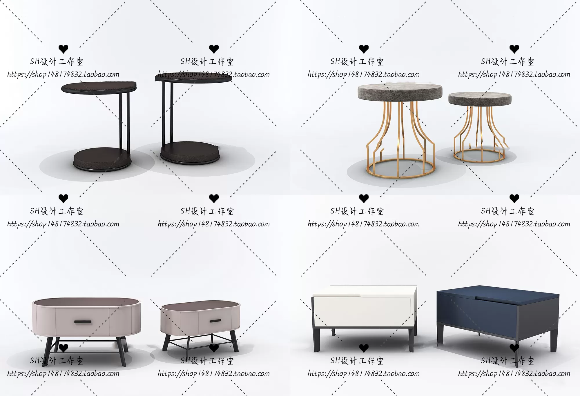 Side Table – 3D Models – 1313