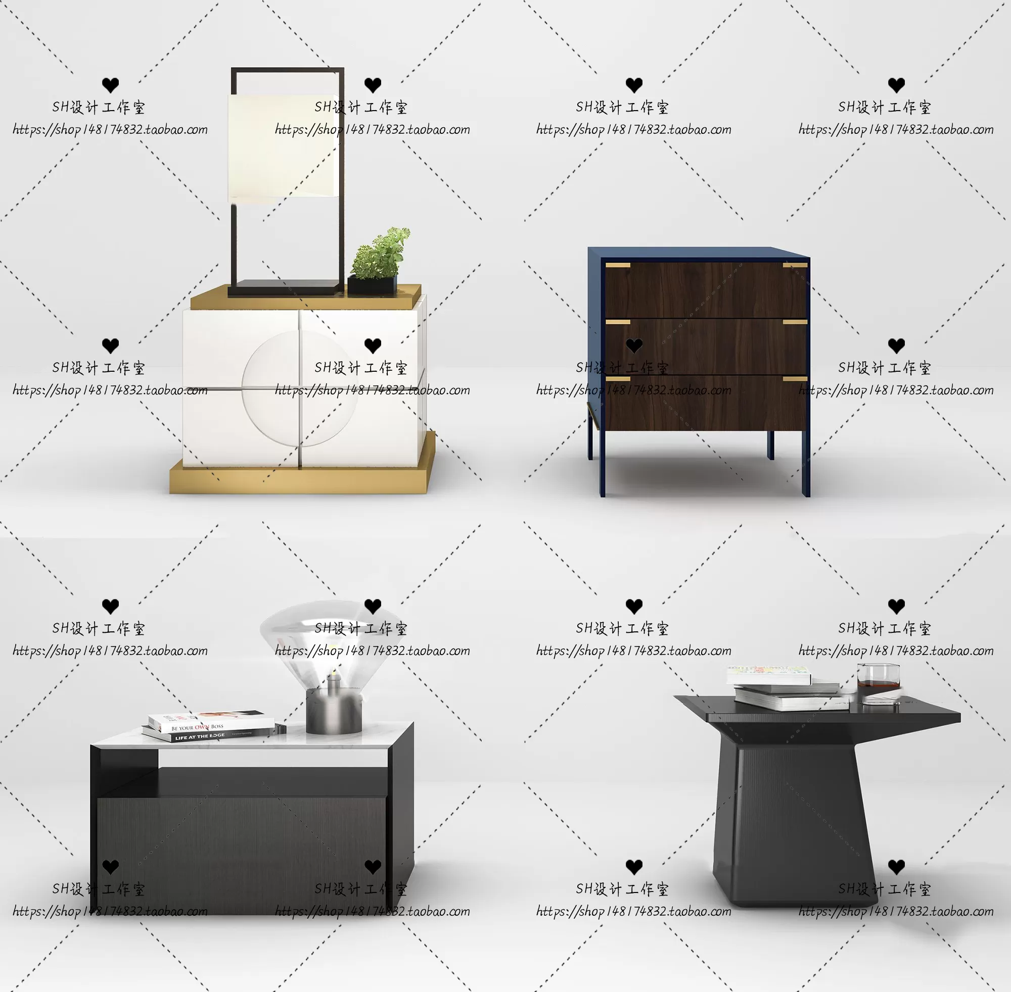 Side Table – 3D Models – 1314