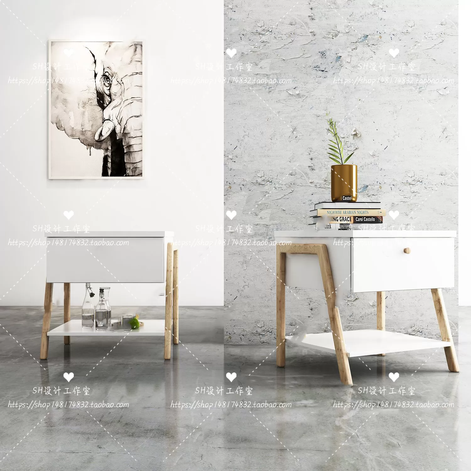 Side Table – 3D Models – 1317