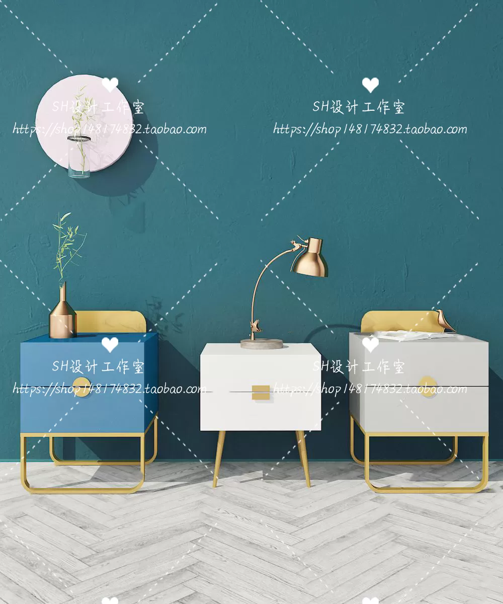 Side Table – 3D Models – 1318