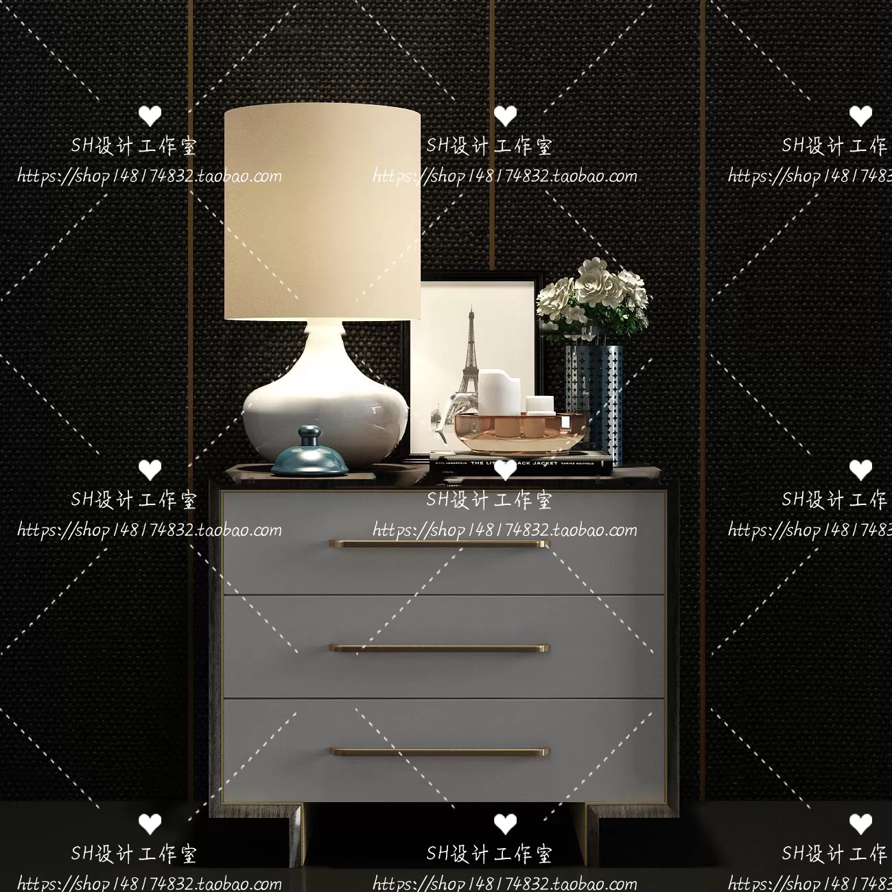 Side Table – 3D Models – 1326