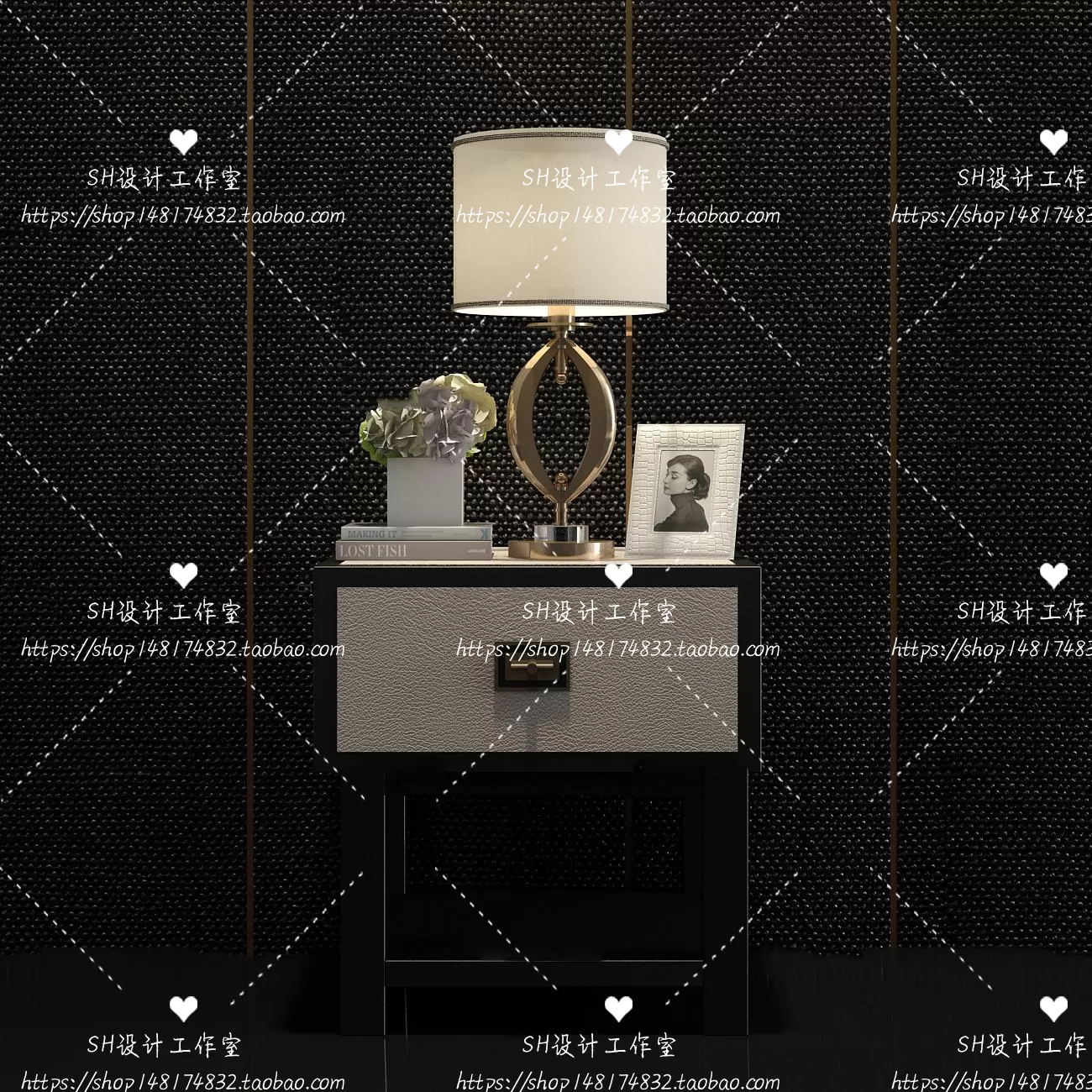 Side Table – 3D Models – 1327