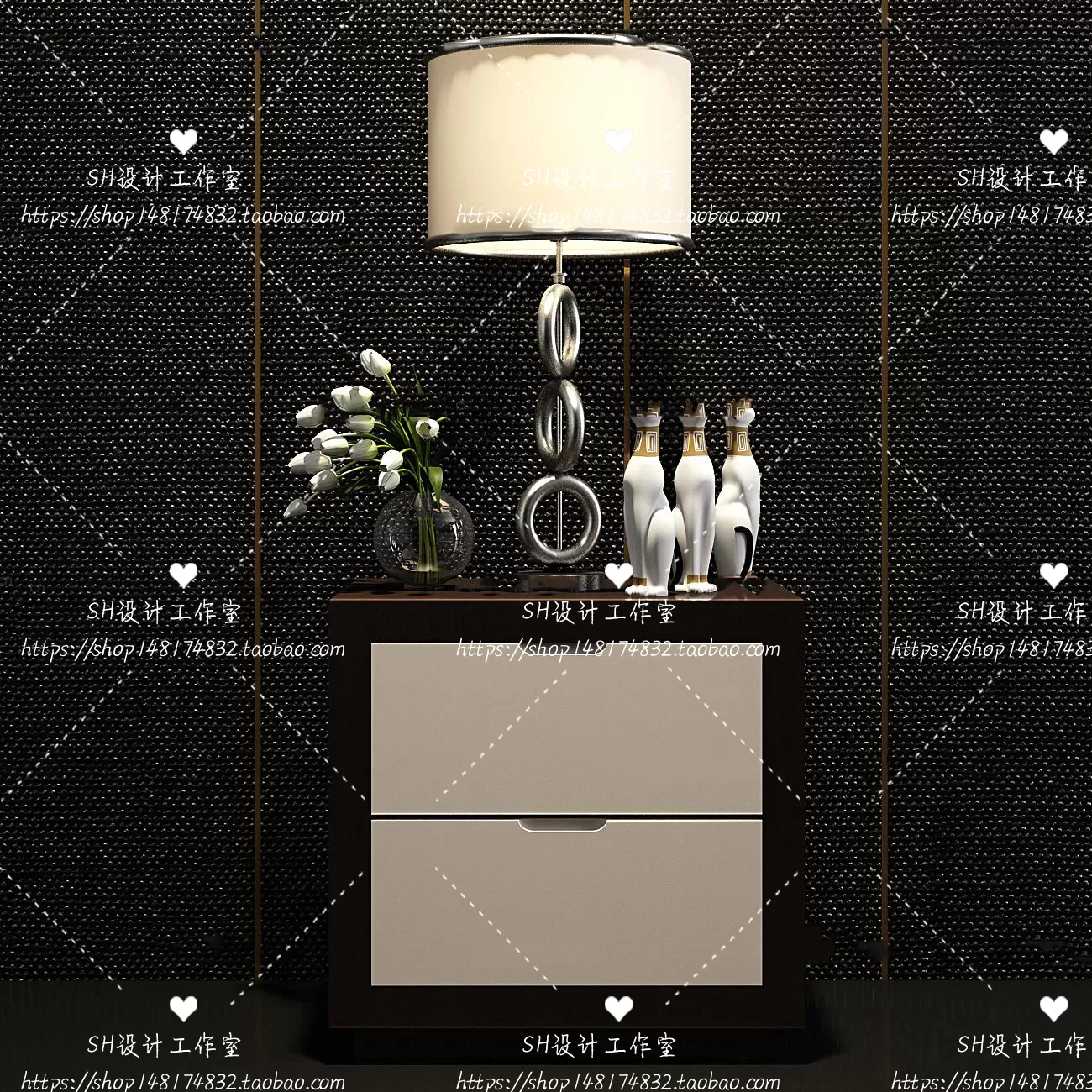 Side Table – 3D Models – 1328