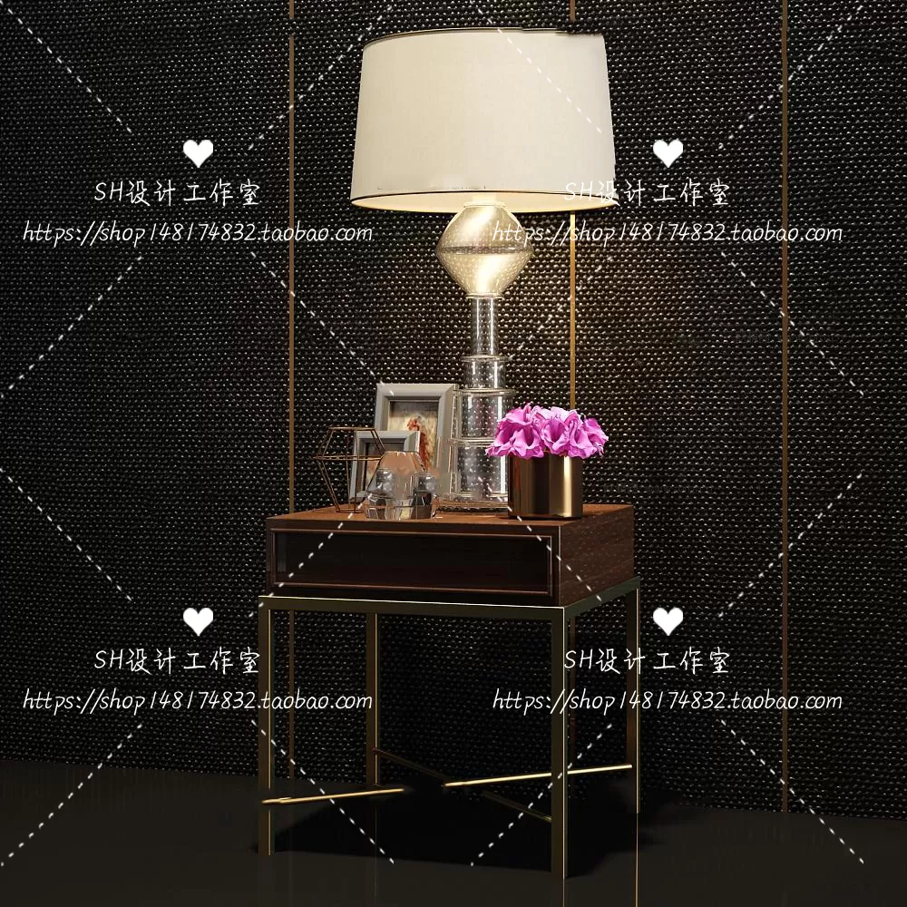 Side Table – 3D Models – 1329