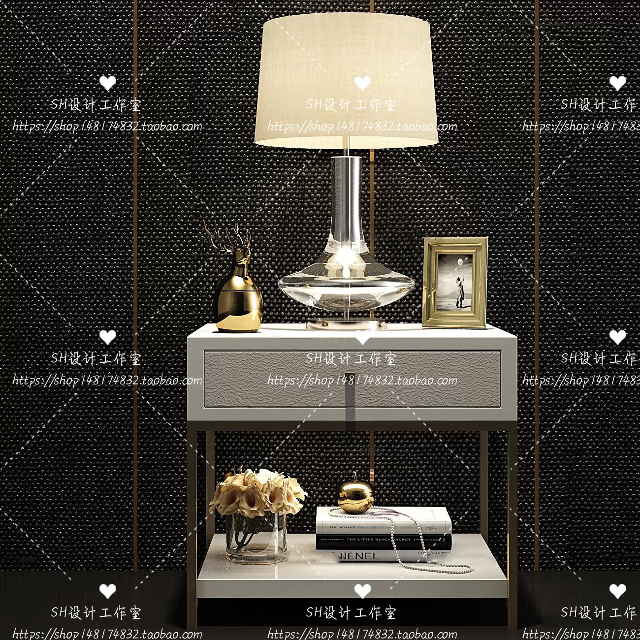 Side Table – 3D Models – 1330