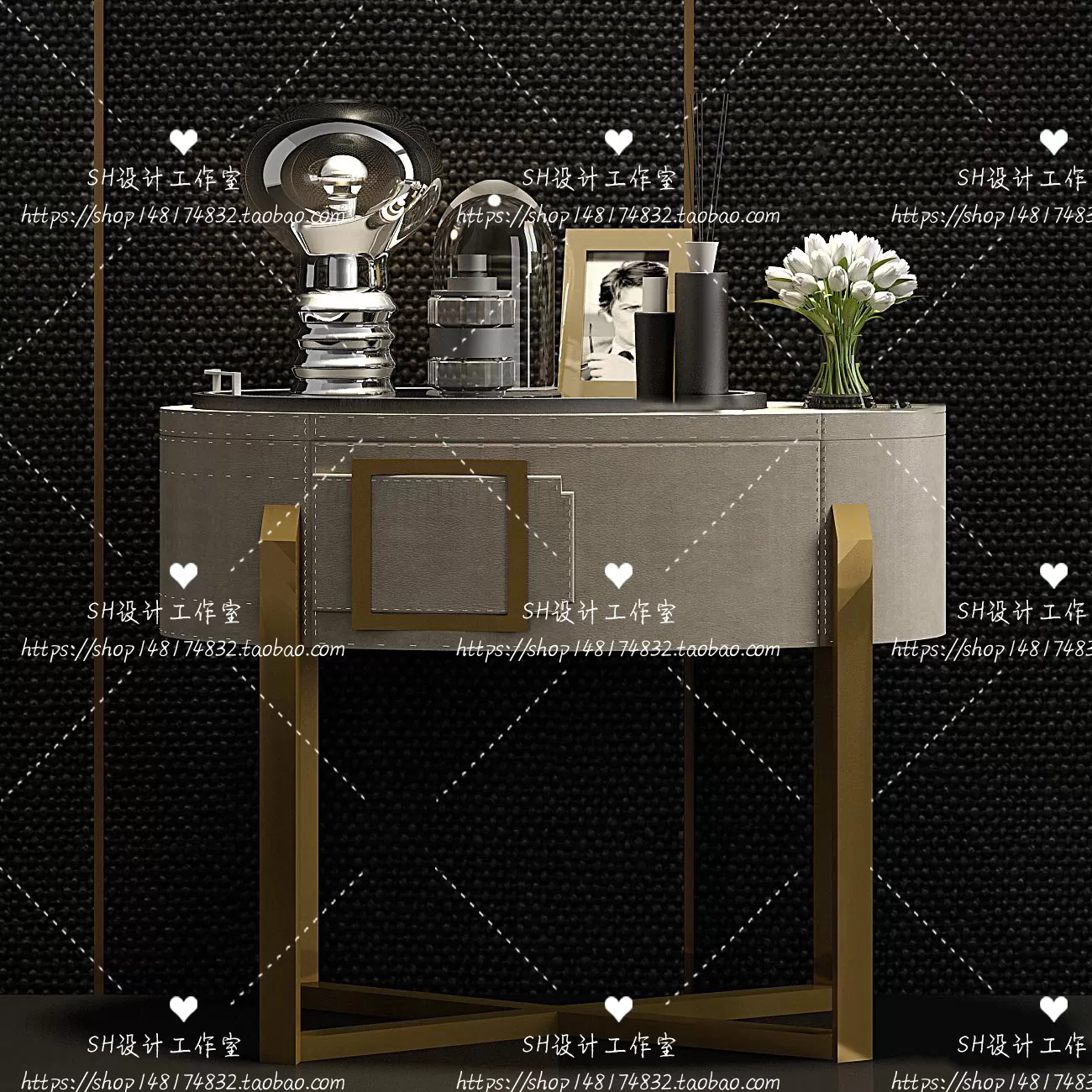 Side Table – 3D Models – 1331