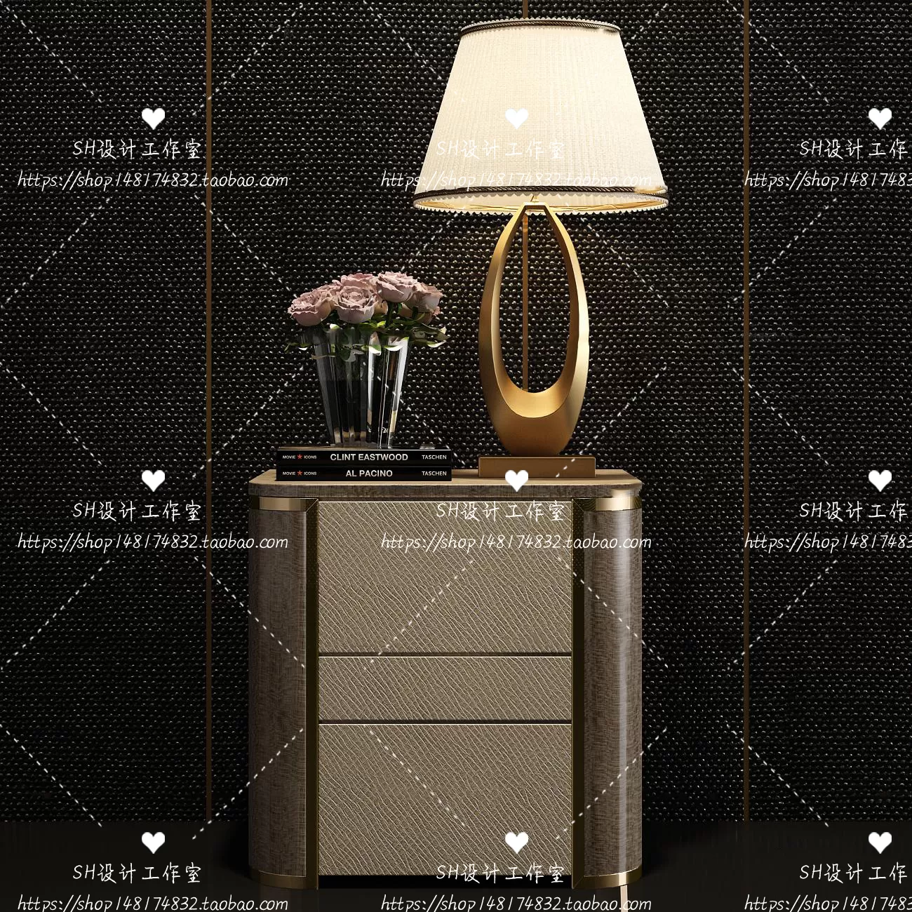 Side Table – 3D Models – 1332