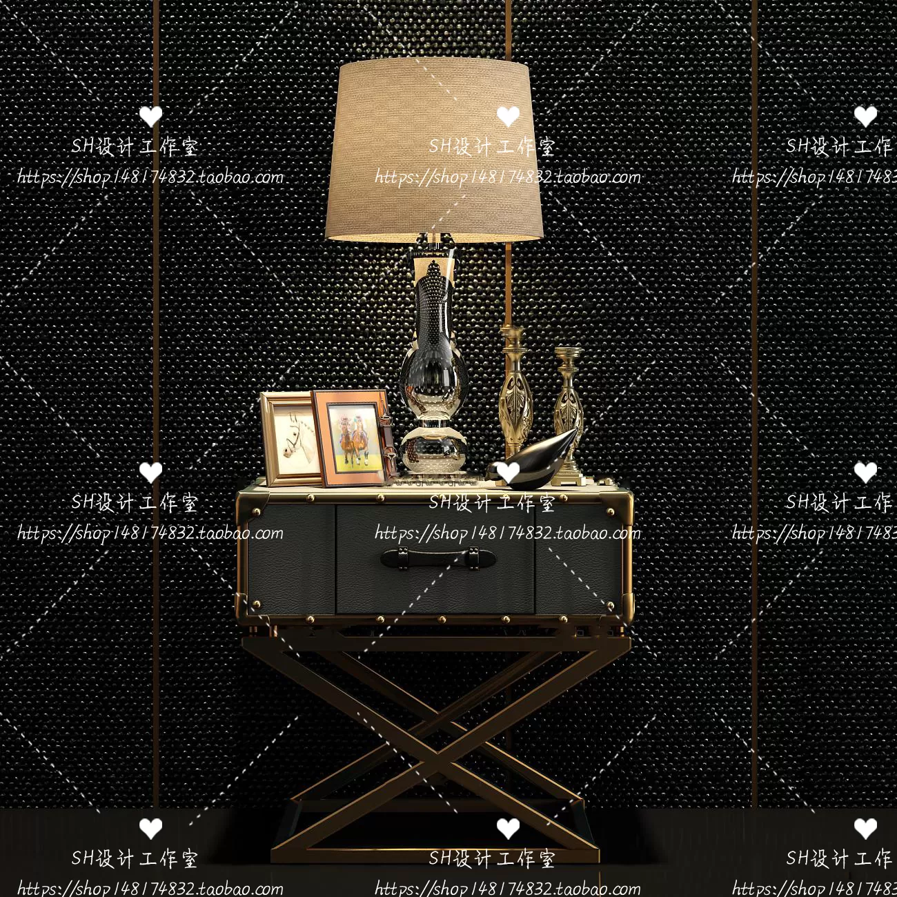 Side Table – 3D Models – 1336