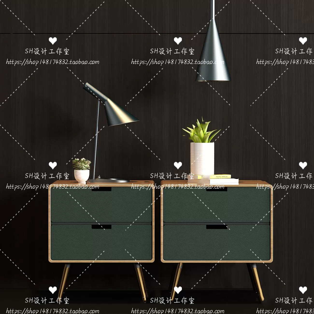 Side Table – 3D Models – 1338