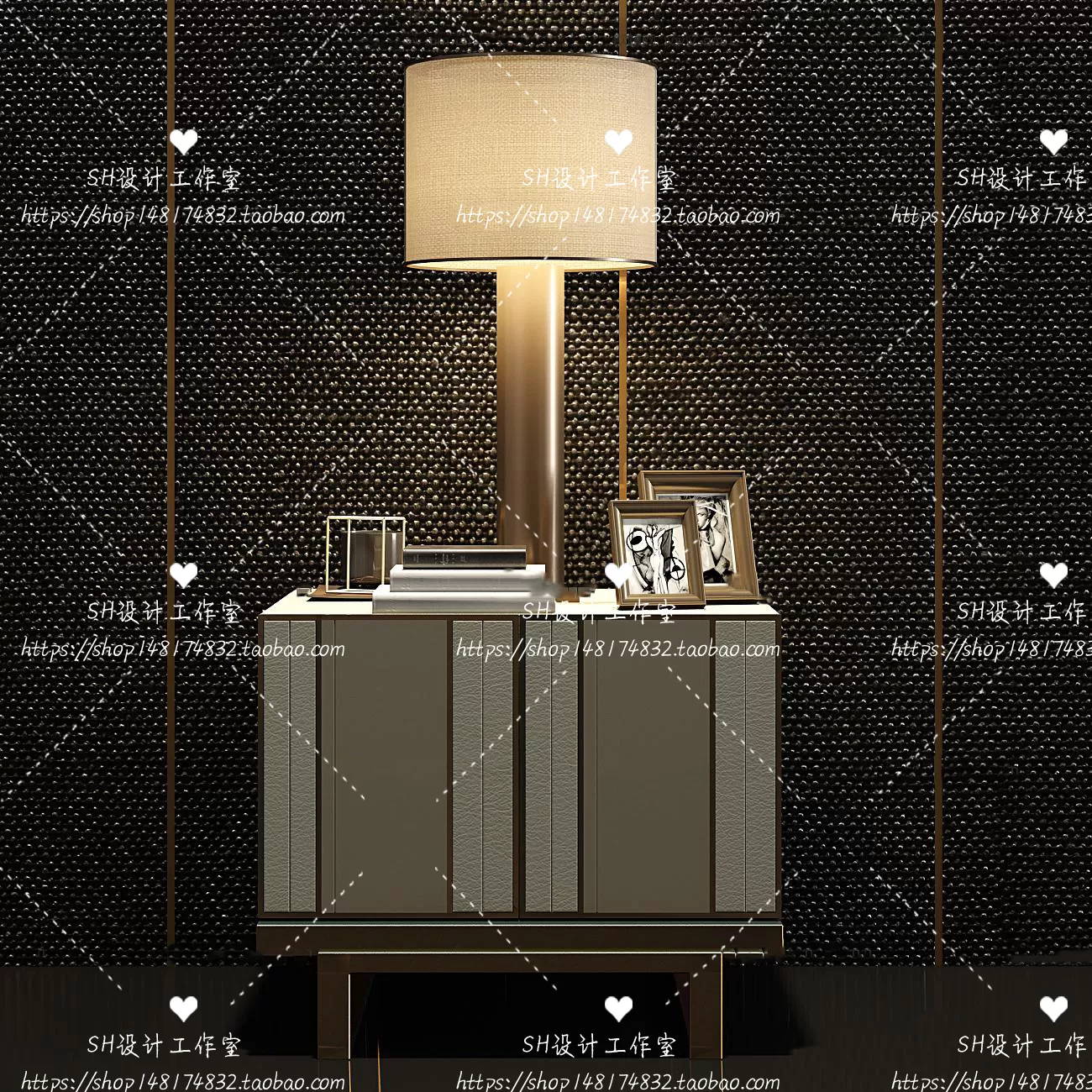 Side Table – 3D Models – 1341