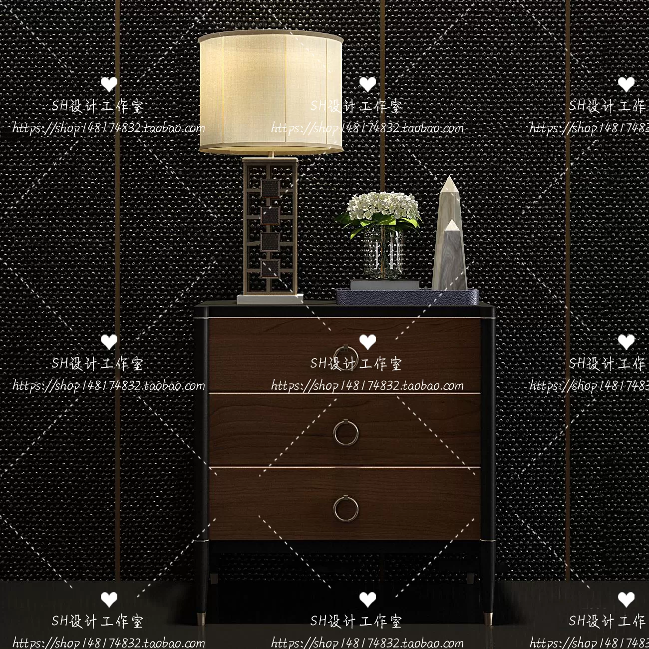 Side Table – 3D Models – 1352