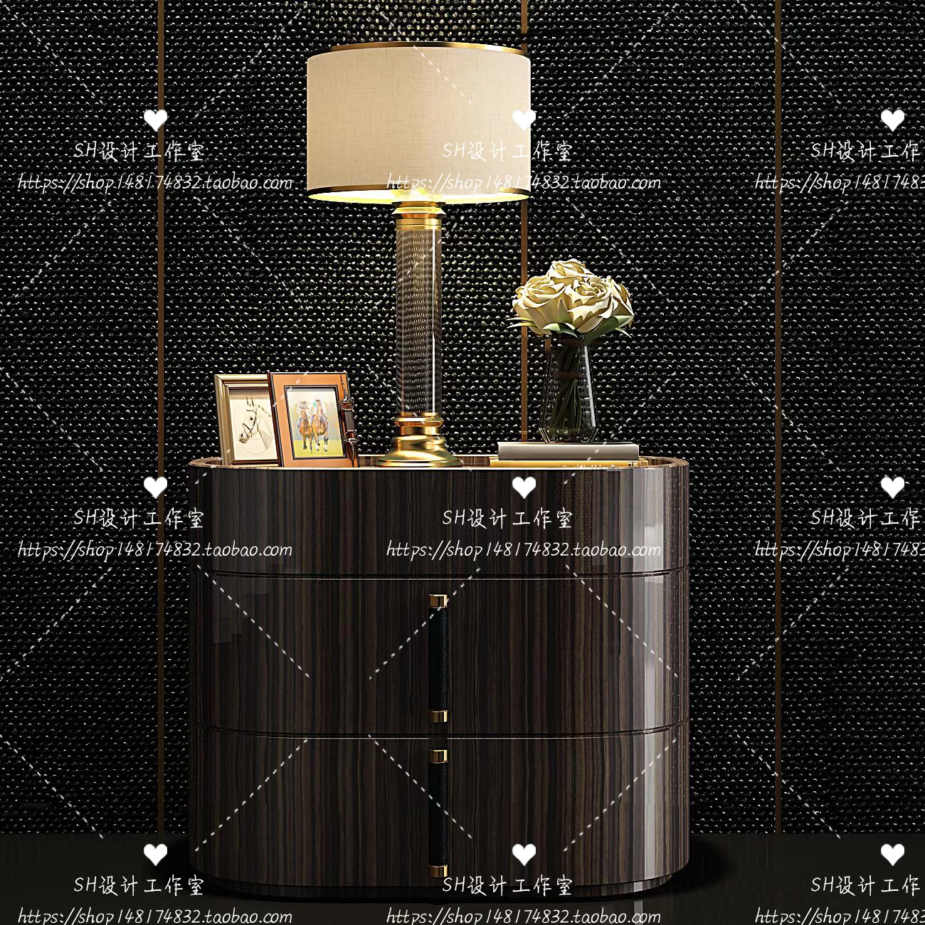 Side Table – 3D Models – 1354