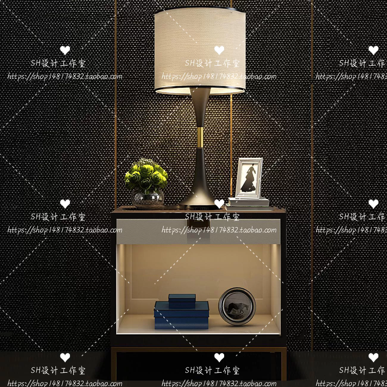 Side Table – 3D Models – 1355