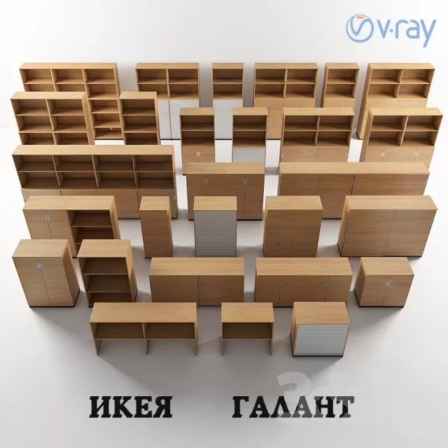 3DSKYMODEL – Shelf – Wardrobe – 146