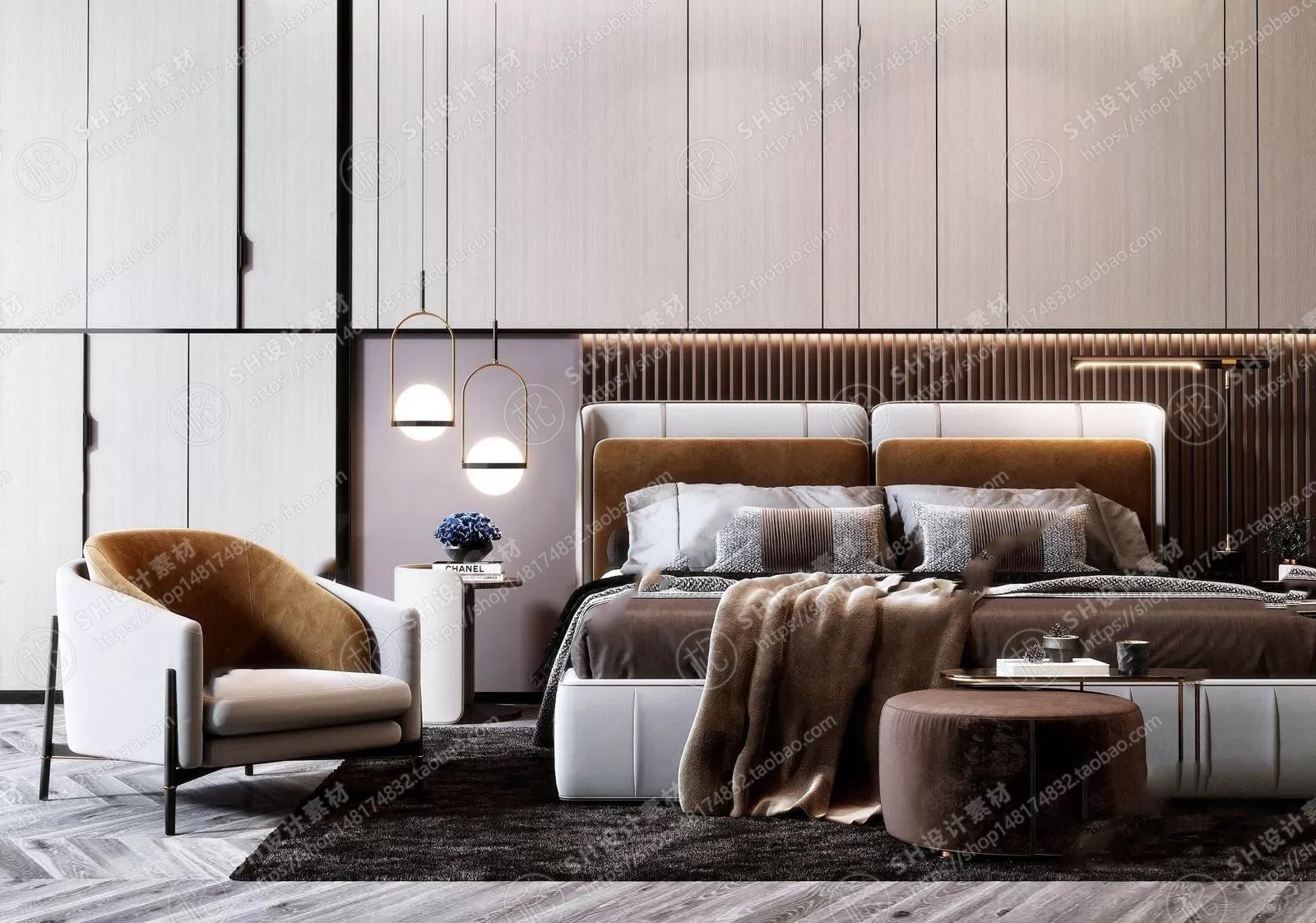 Bed – 3D Models – 1503 Bed – 3D Models – 1503