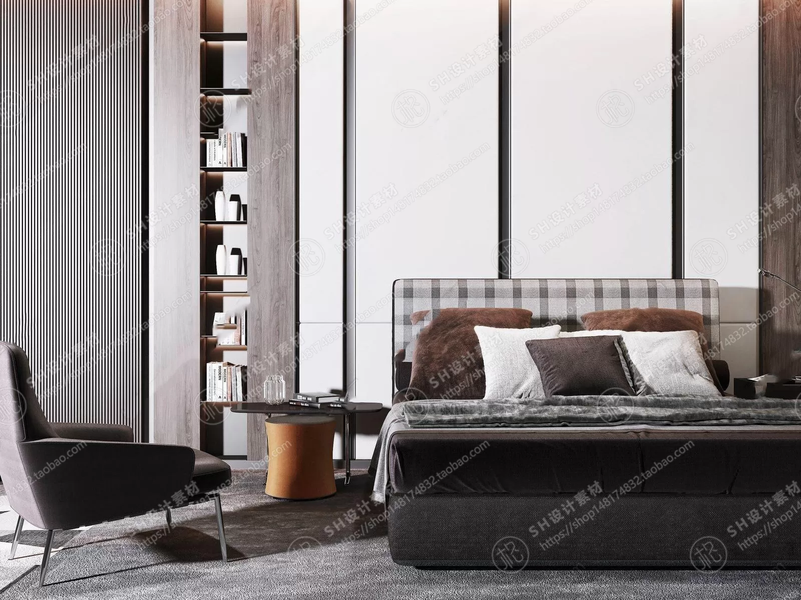 Bed – 3D Models – 1508 Bed – 3D Models – 1508