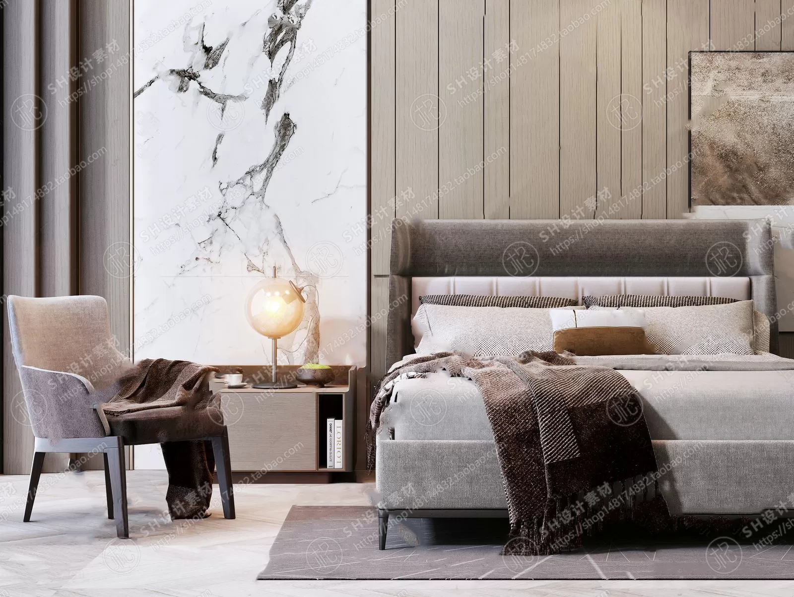 Bed – 3D Models – 1510 Bed – 3D Models – 1510