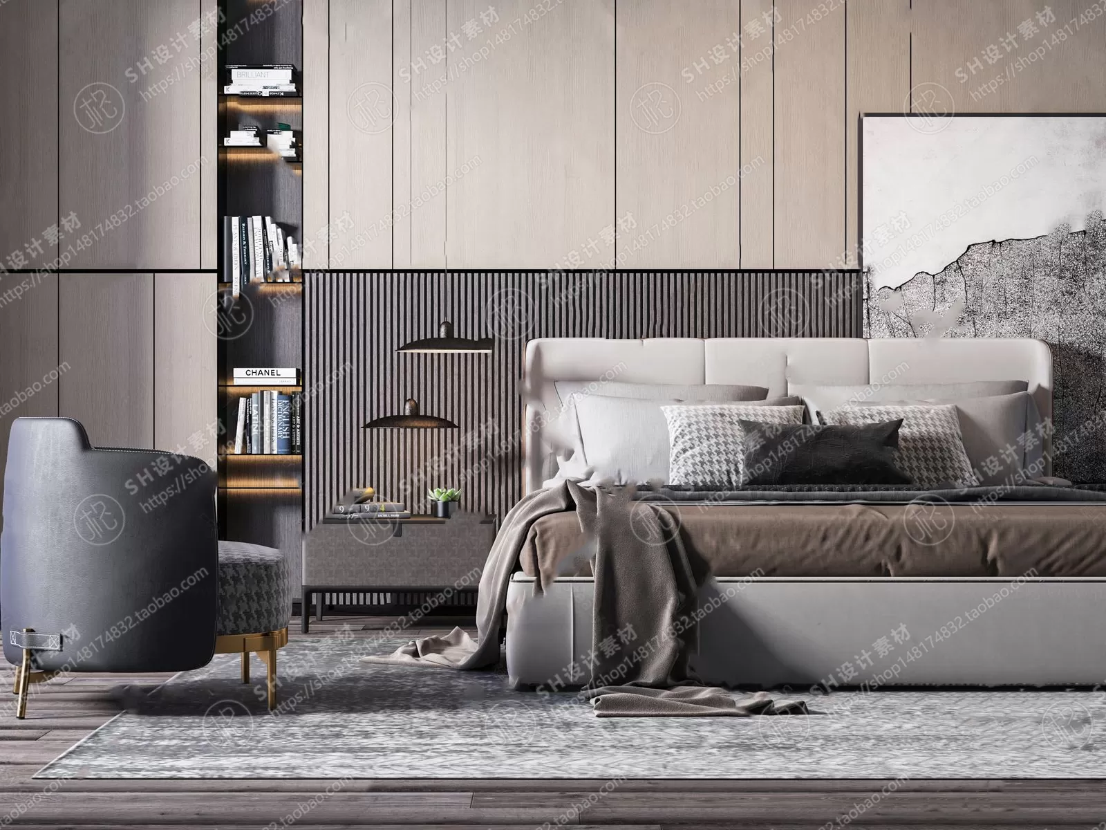 Bed – 3D Models – 1515 Bed – 3D Models – 1515