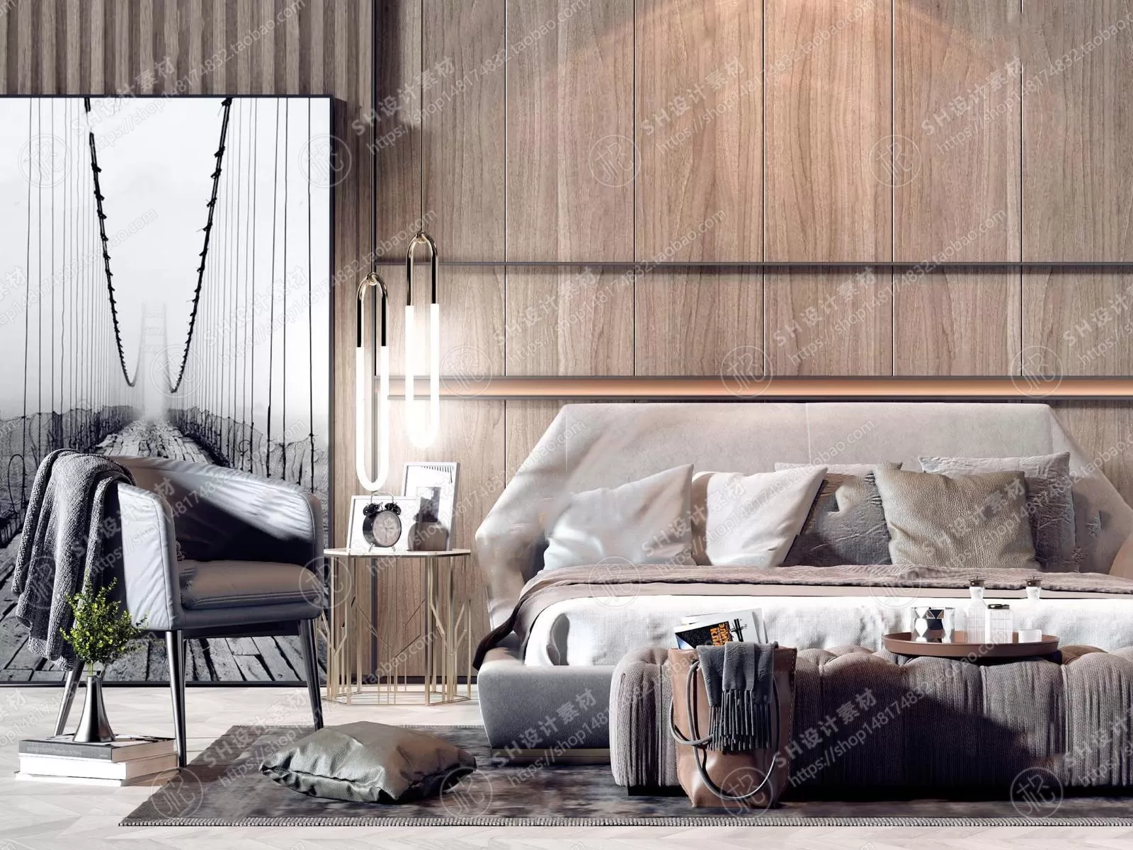 Bed – 3D Models – 1517 Bed – 3D Models – 1517