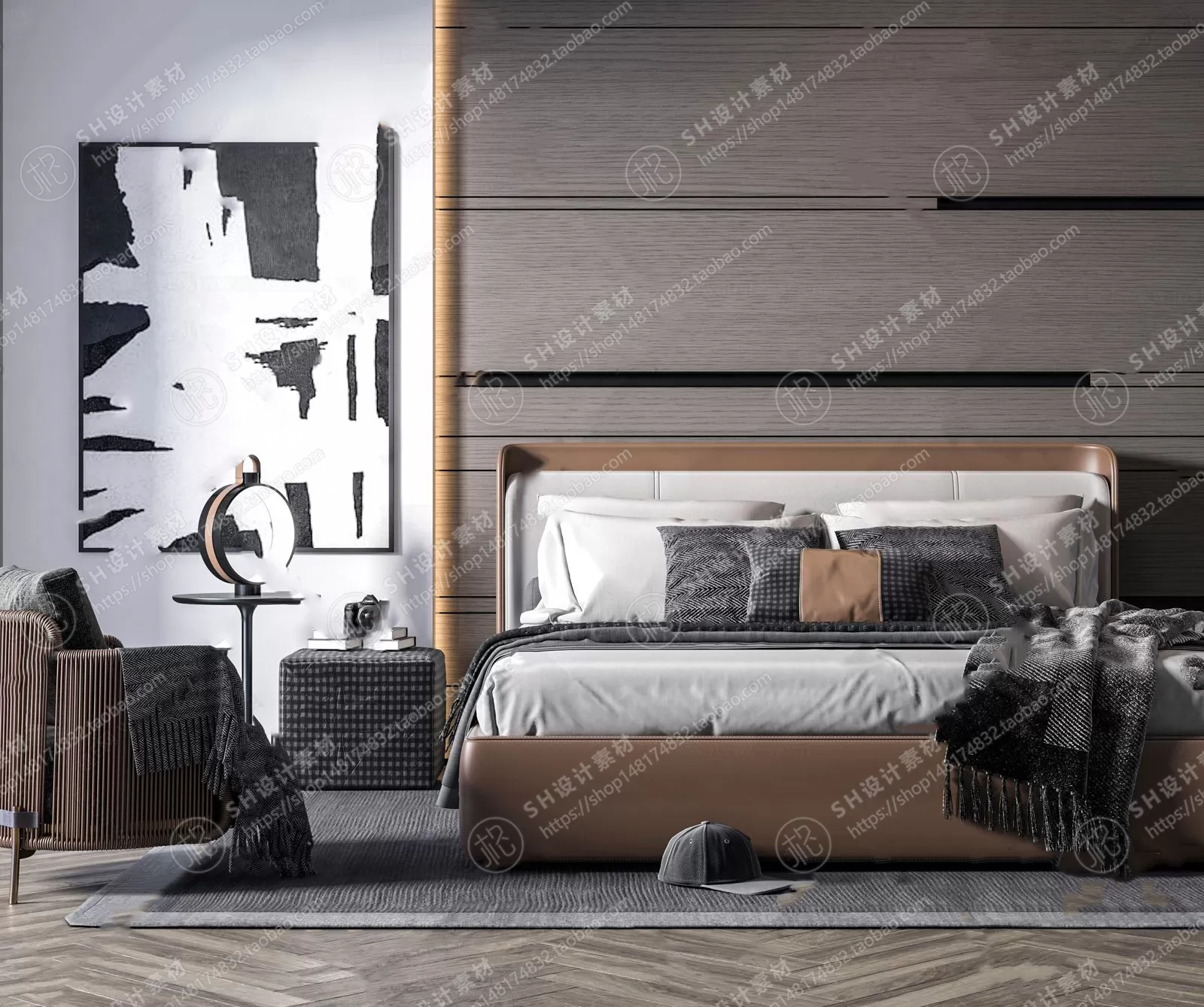 Bed – 3D Models – 1522 Bed – 3D Models – 1522