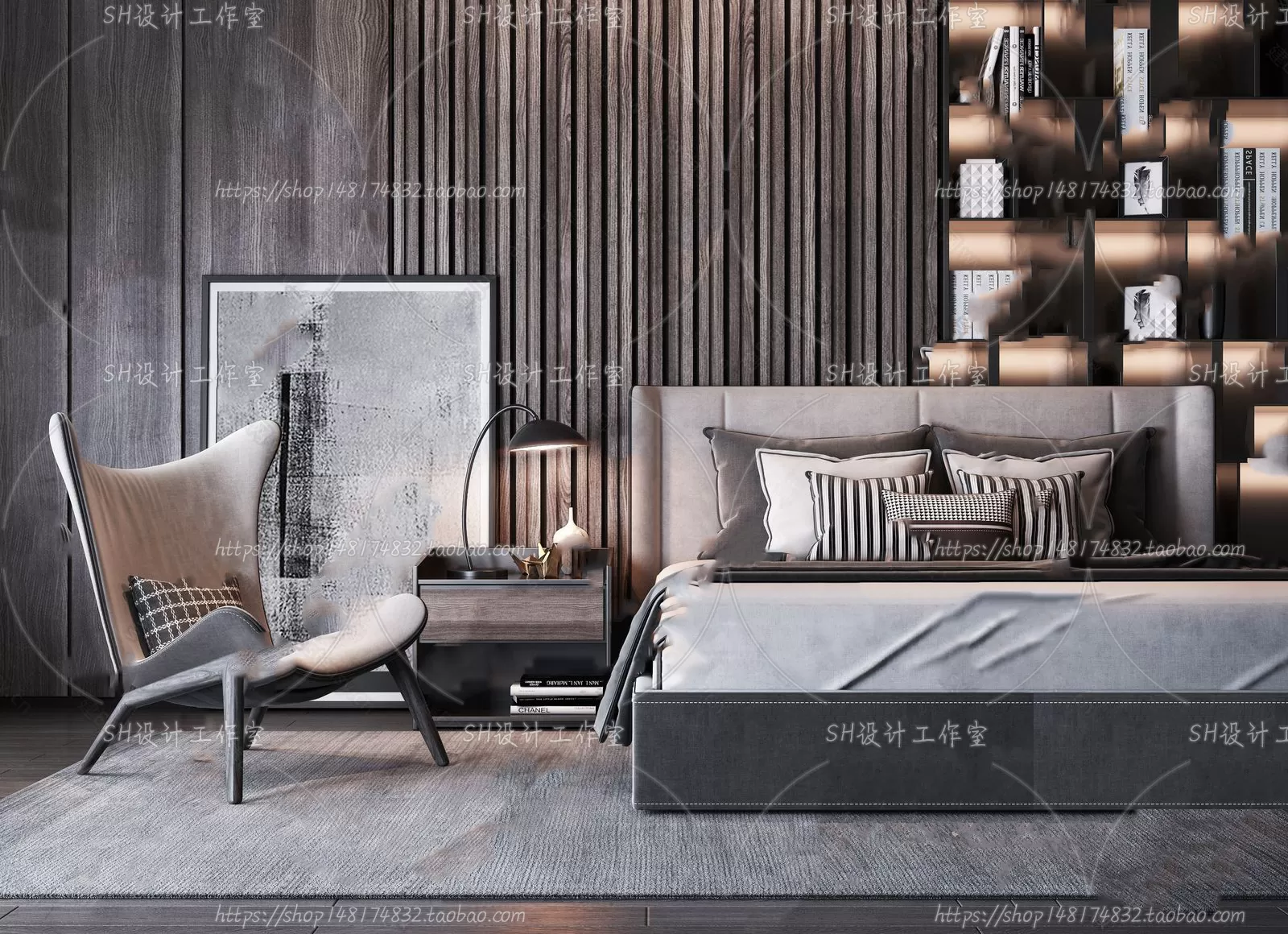 Bed – 3D Models – 1530 Bed – 3D Models – 1530