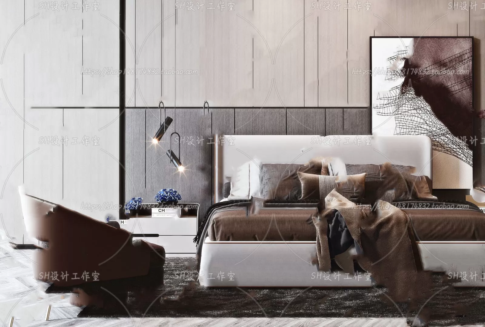 Bed – 3D Models – 1534 Bed – 3D Models – 1534